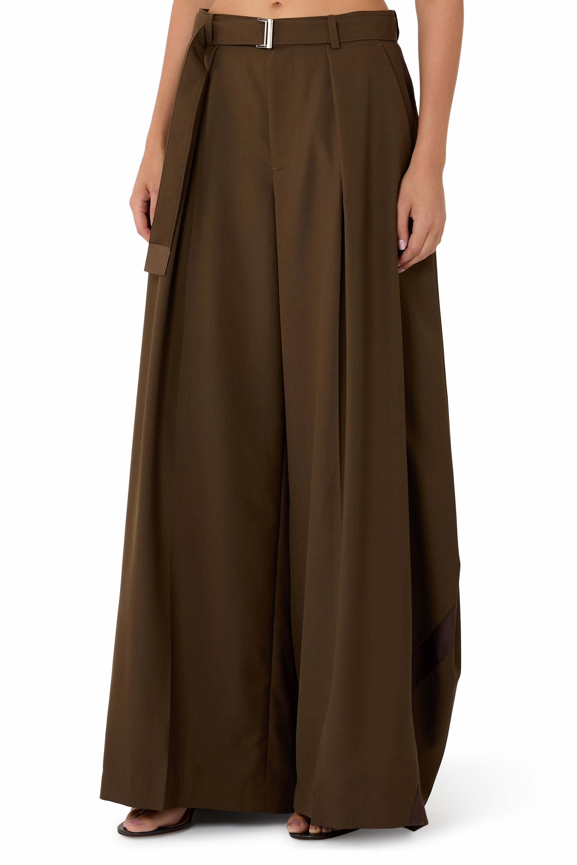 Suiting Wide-Leg Pants