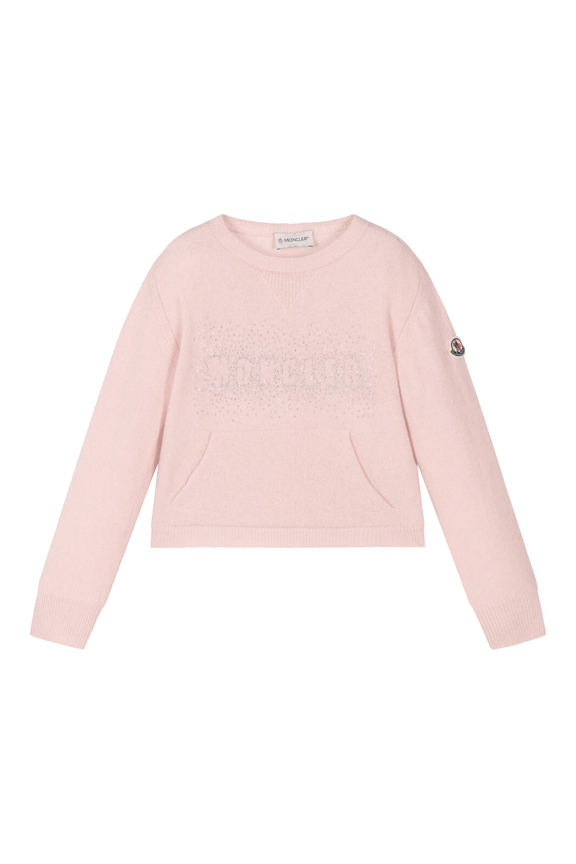 Kids Crystal-Embellished Logo Sweatshirt