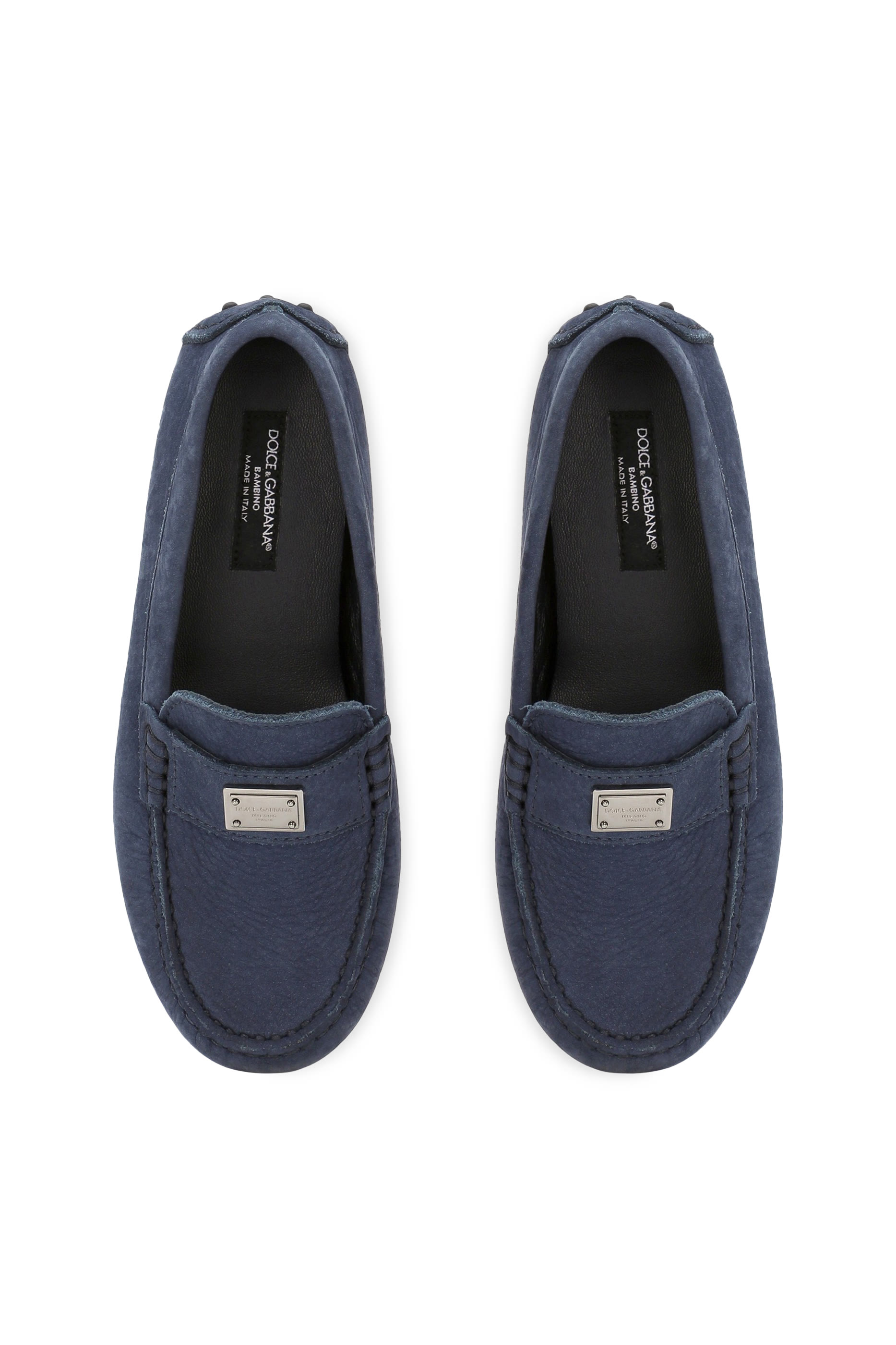 Kids Nubuck Loafers