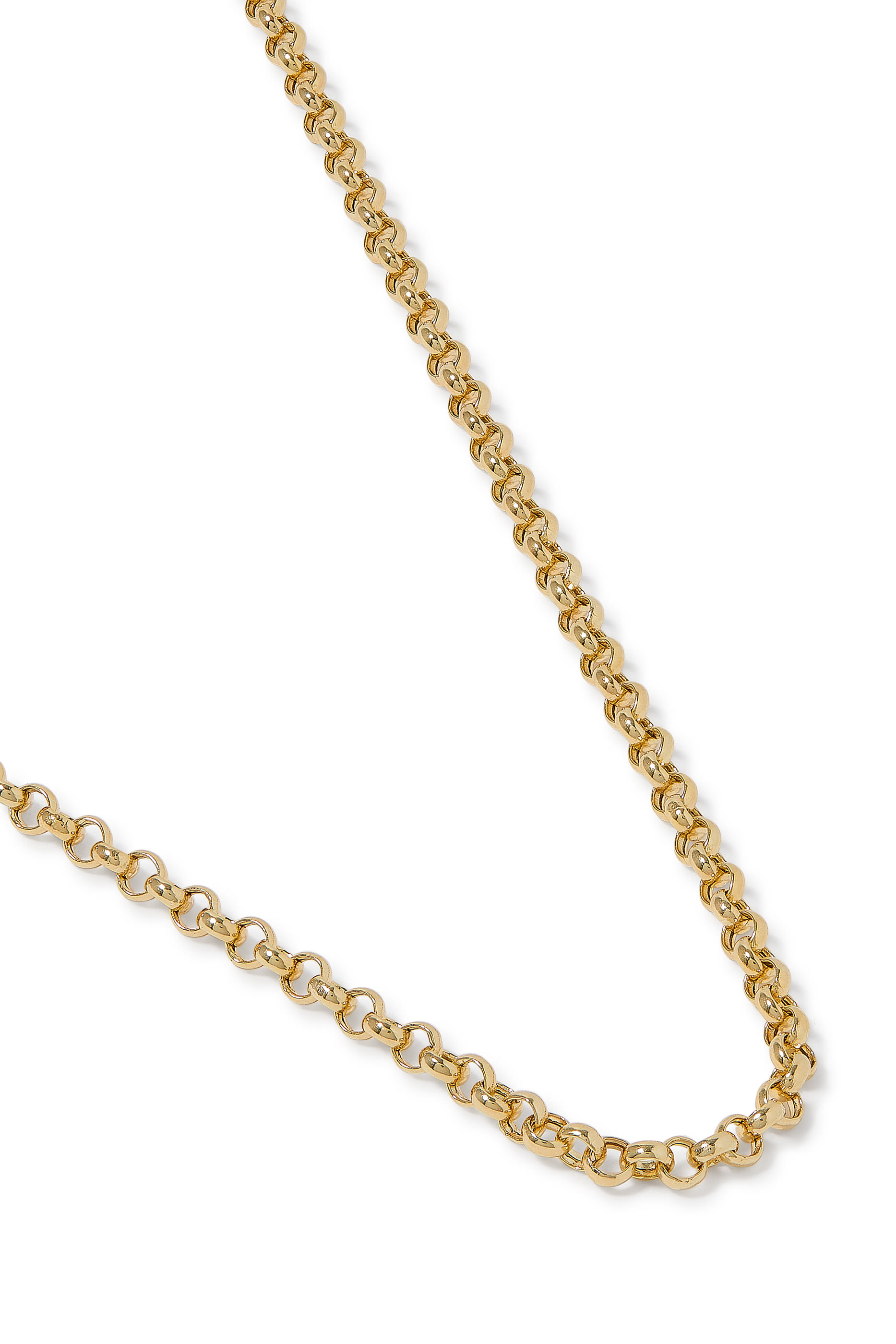 Chain Necklace, 18K Yellow Gold
