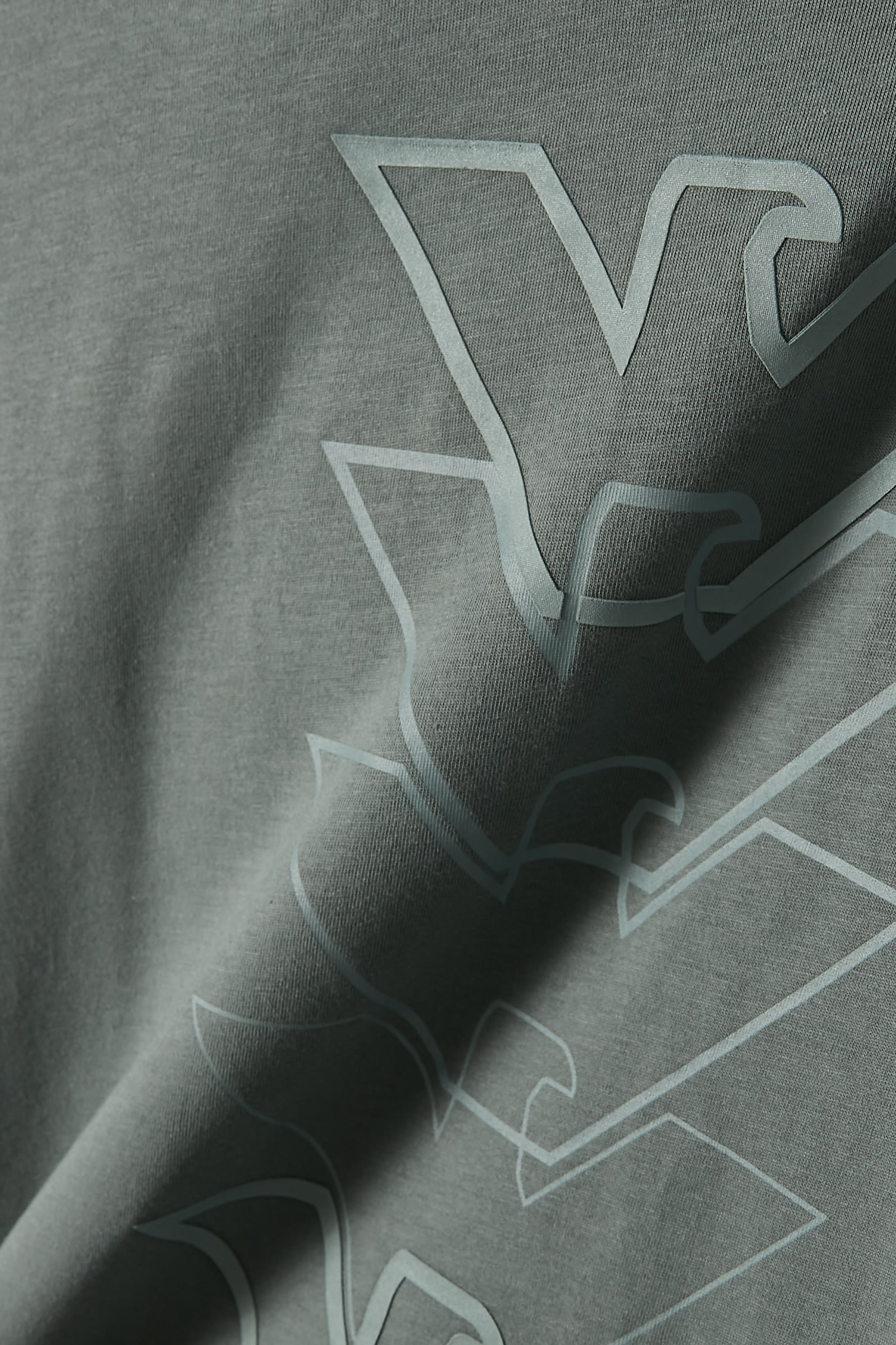 Kids Eagle Logo Cotton T-Shirt