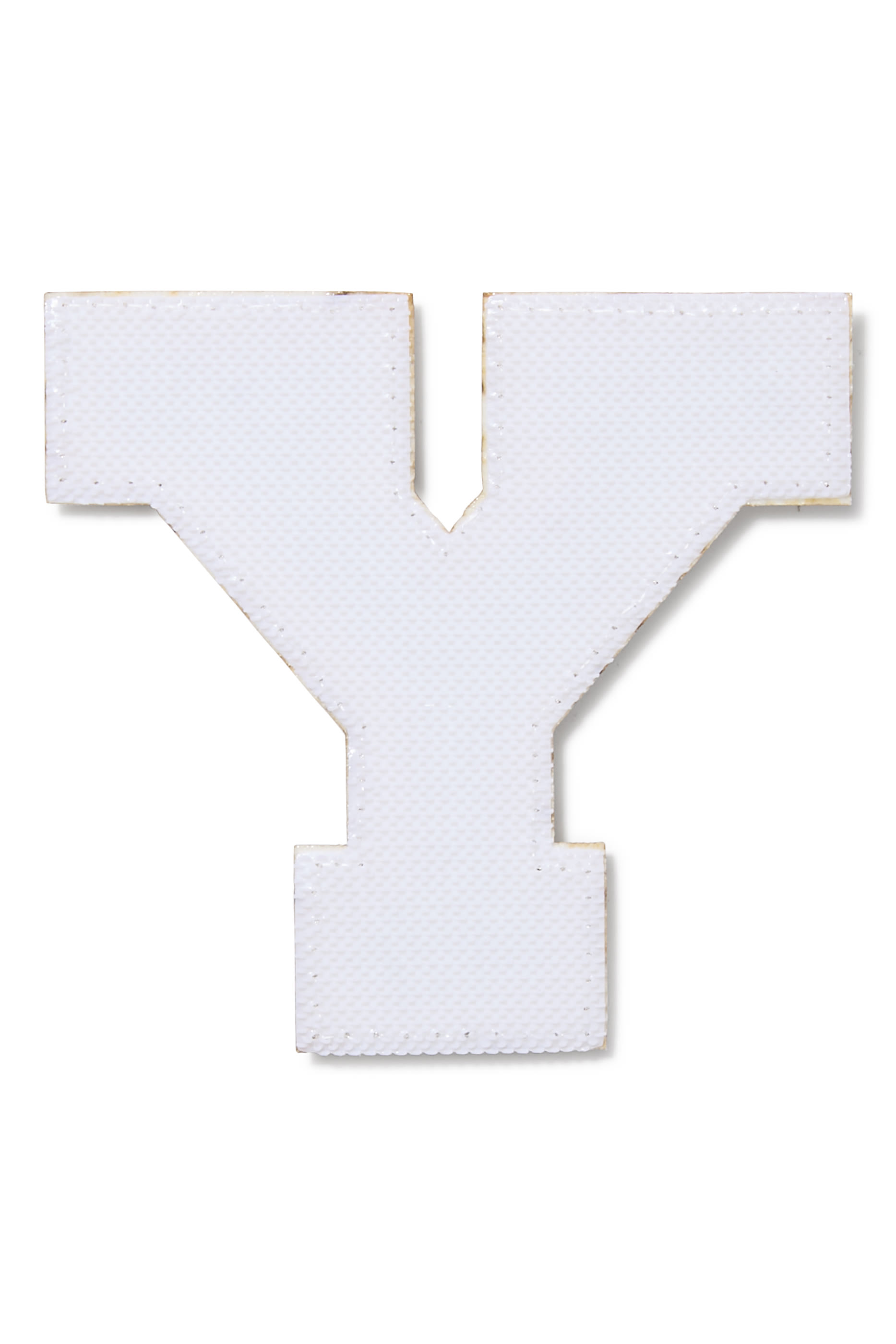 Kids Chenille Sparkle Letter 'Y' Patch