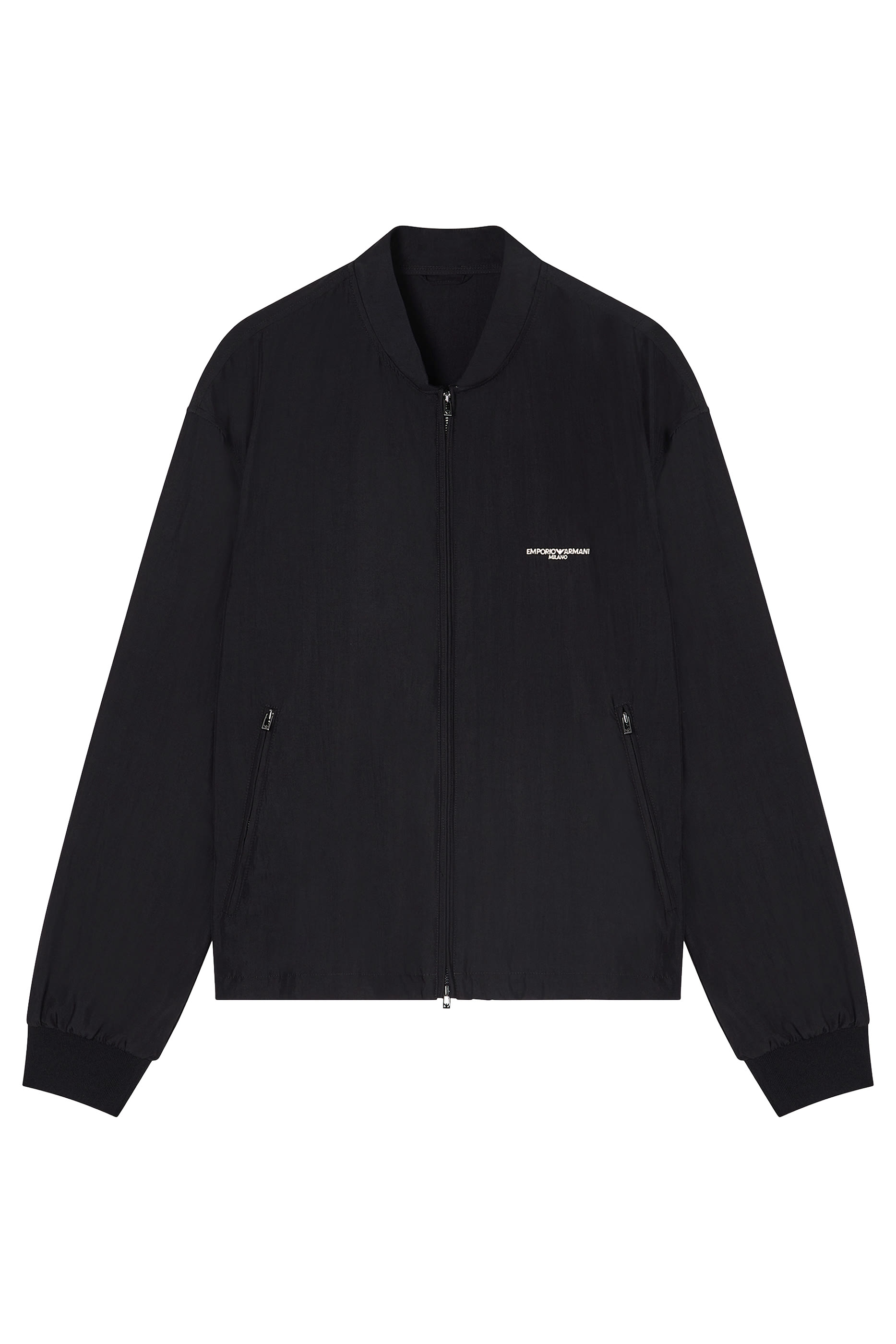 Micro Logo Embroidery Nylon Blouson