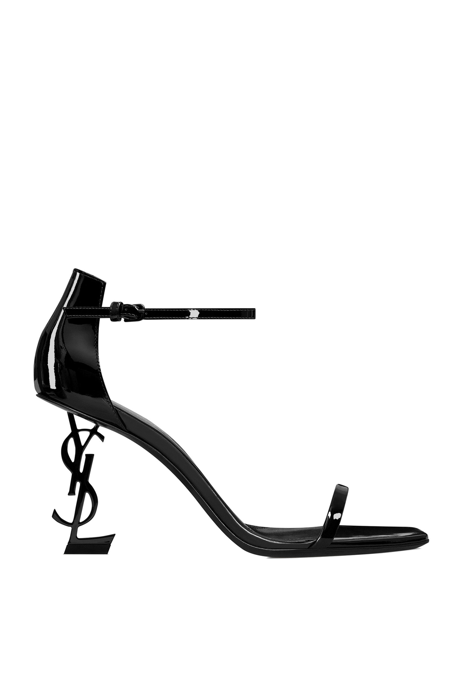 Buy Saint Laurent Opyum Sandals In Patent Leather for Womens ...
