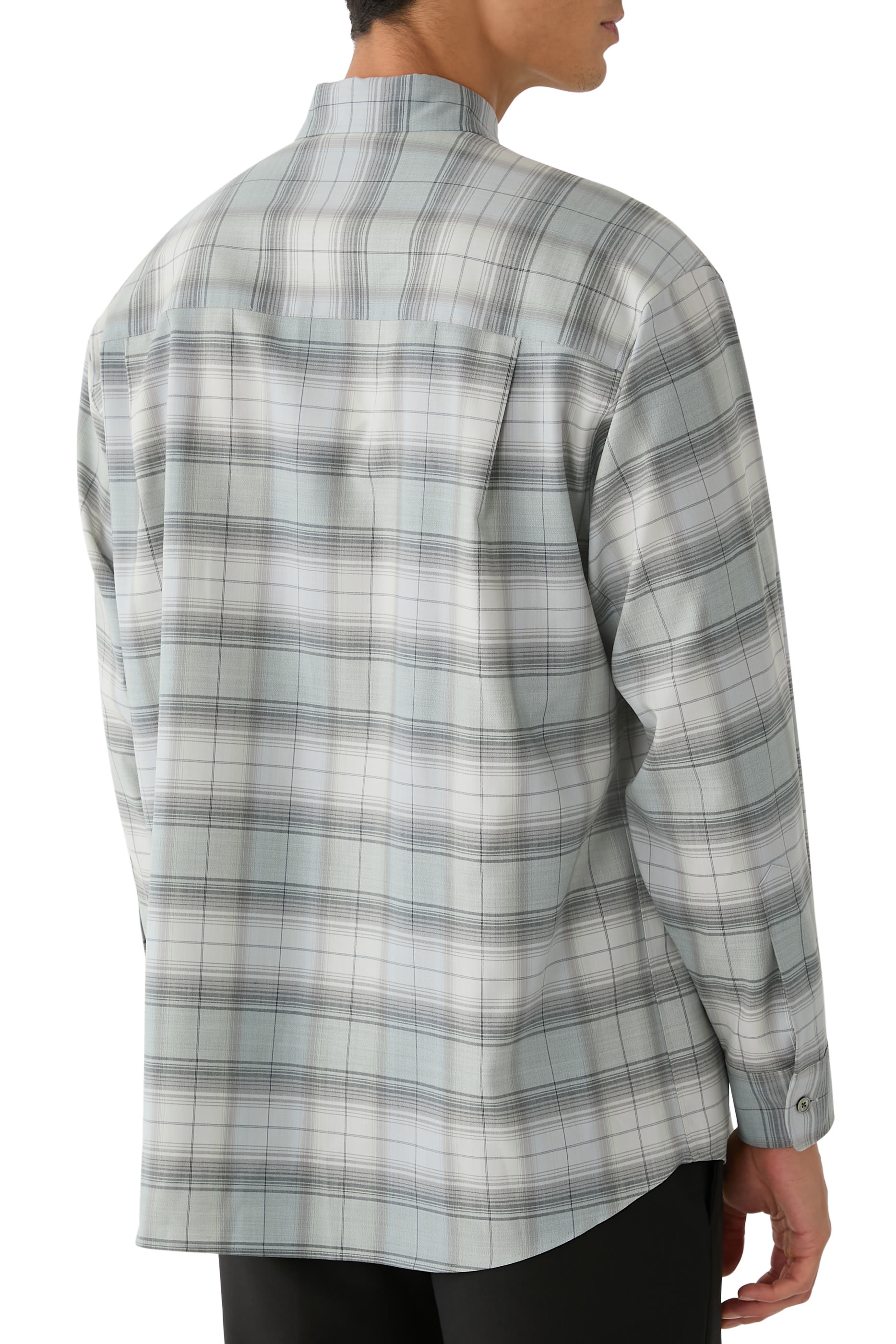 Super Light Wool Check Shirt