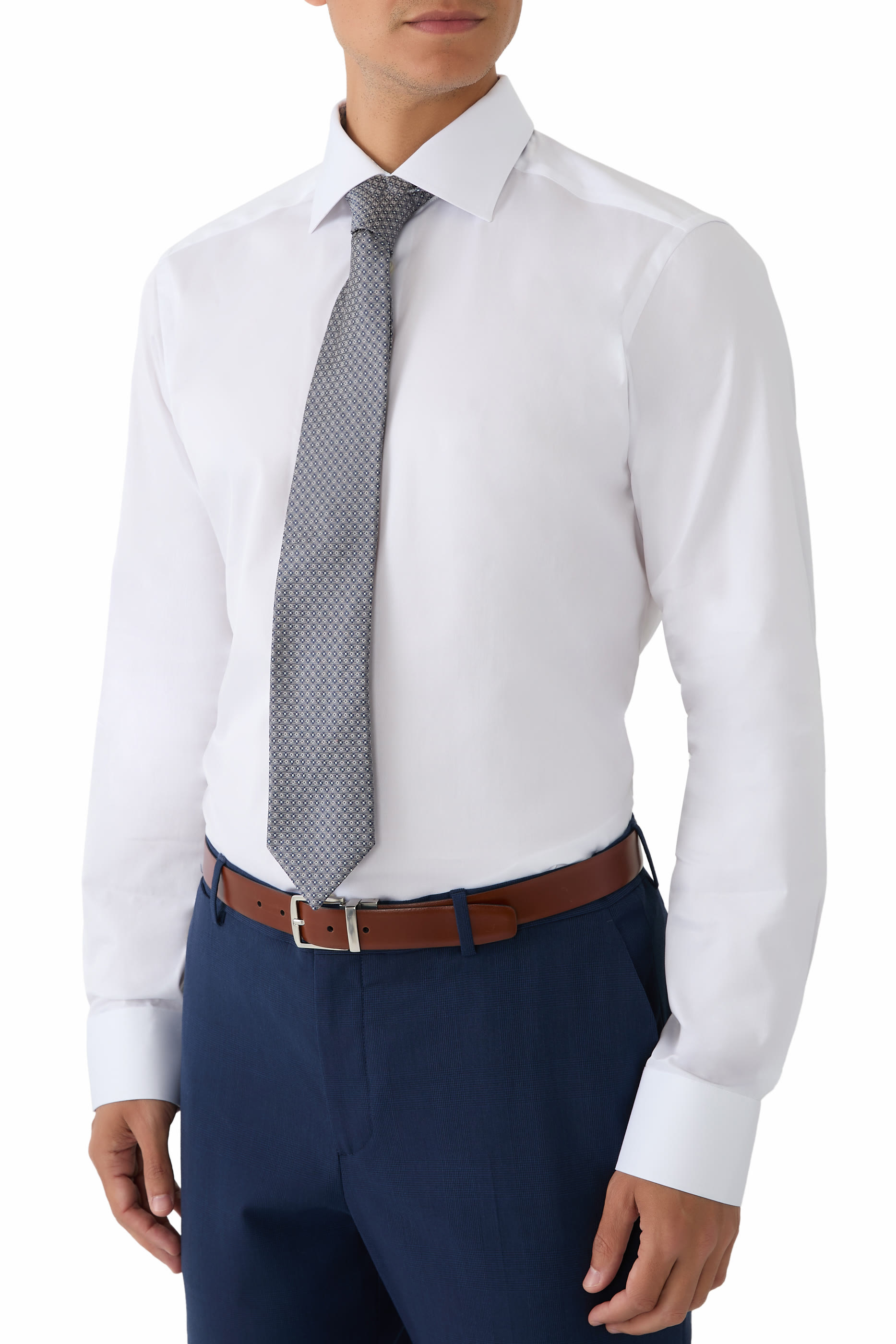 Floral Woven Silk Tie