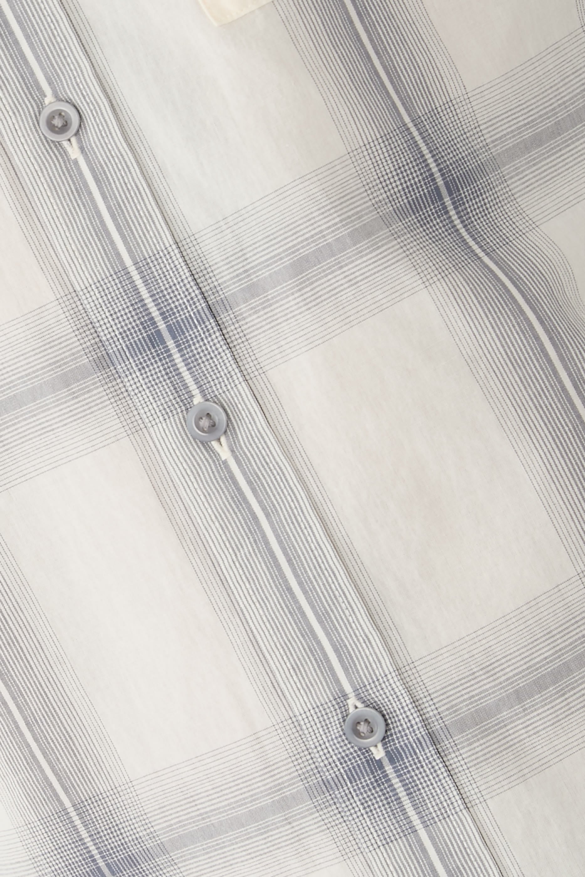 Townes Plaid Cotton Button-Front Shirt 