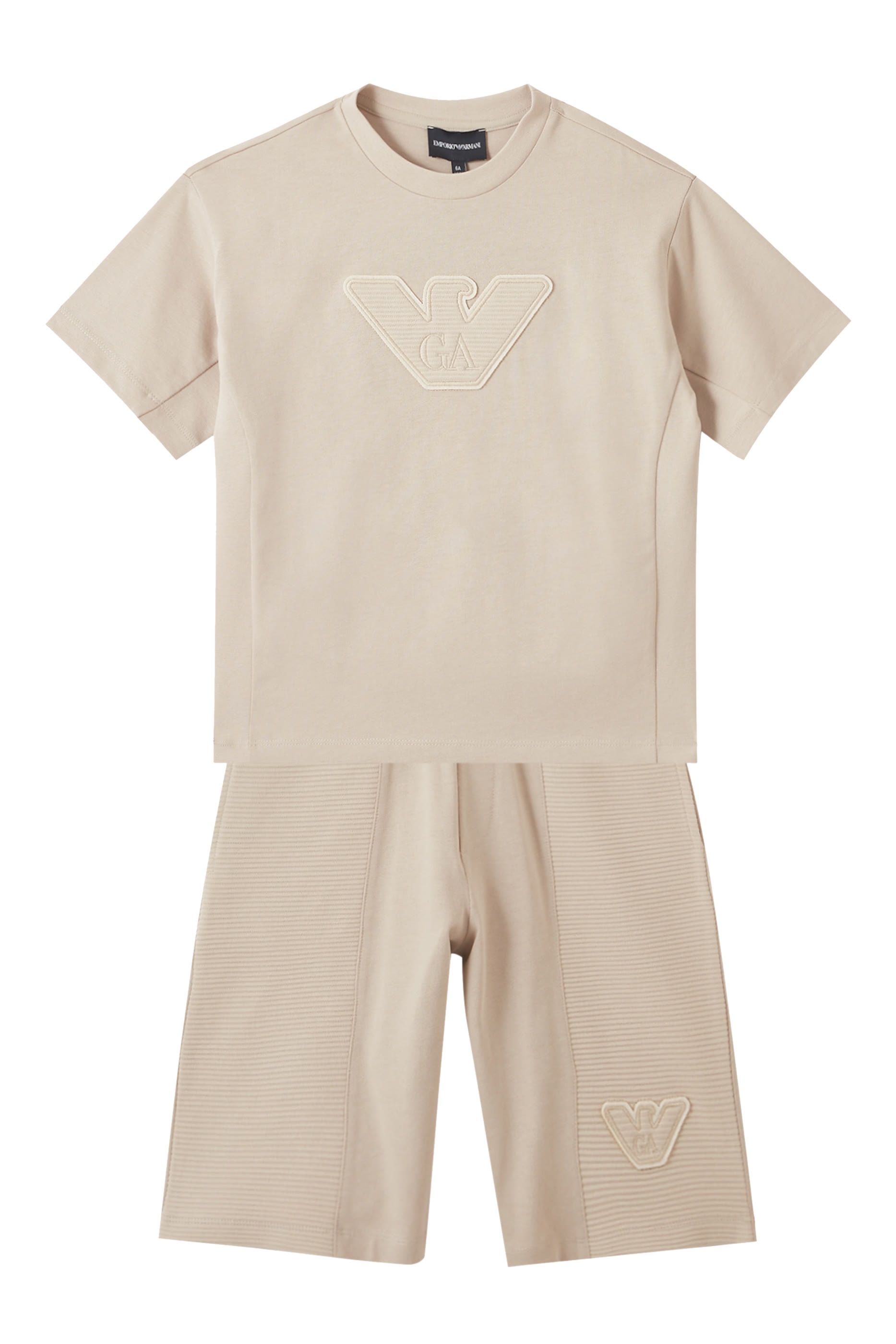 Kids Eagle Logo T-Shirt & Shorts Set