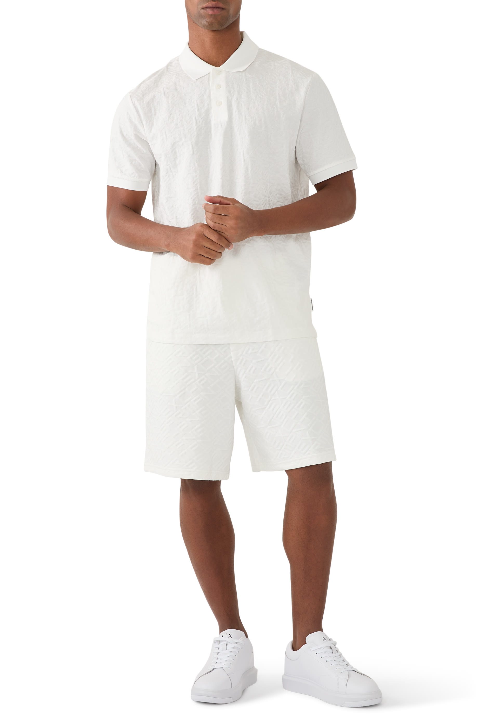 All Over Logo Lettering Shorts 