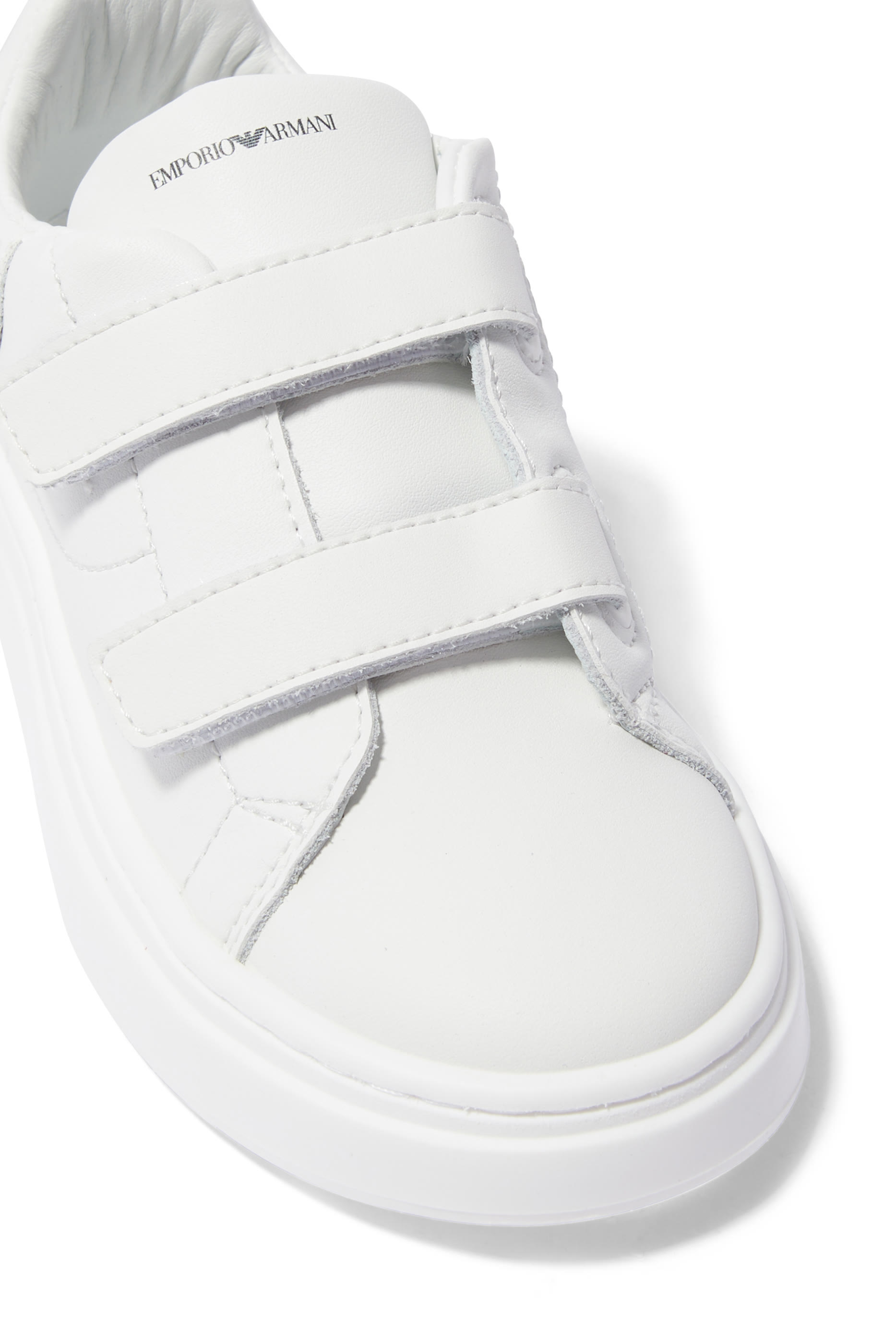 Kids Velcro Leather Sneakers