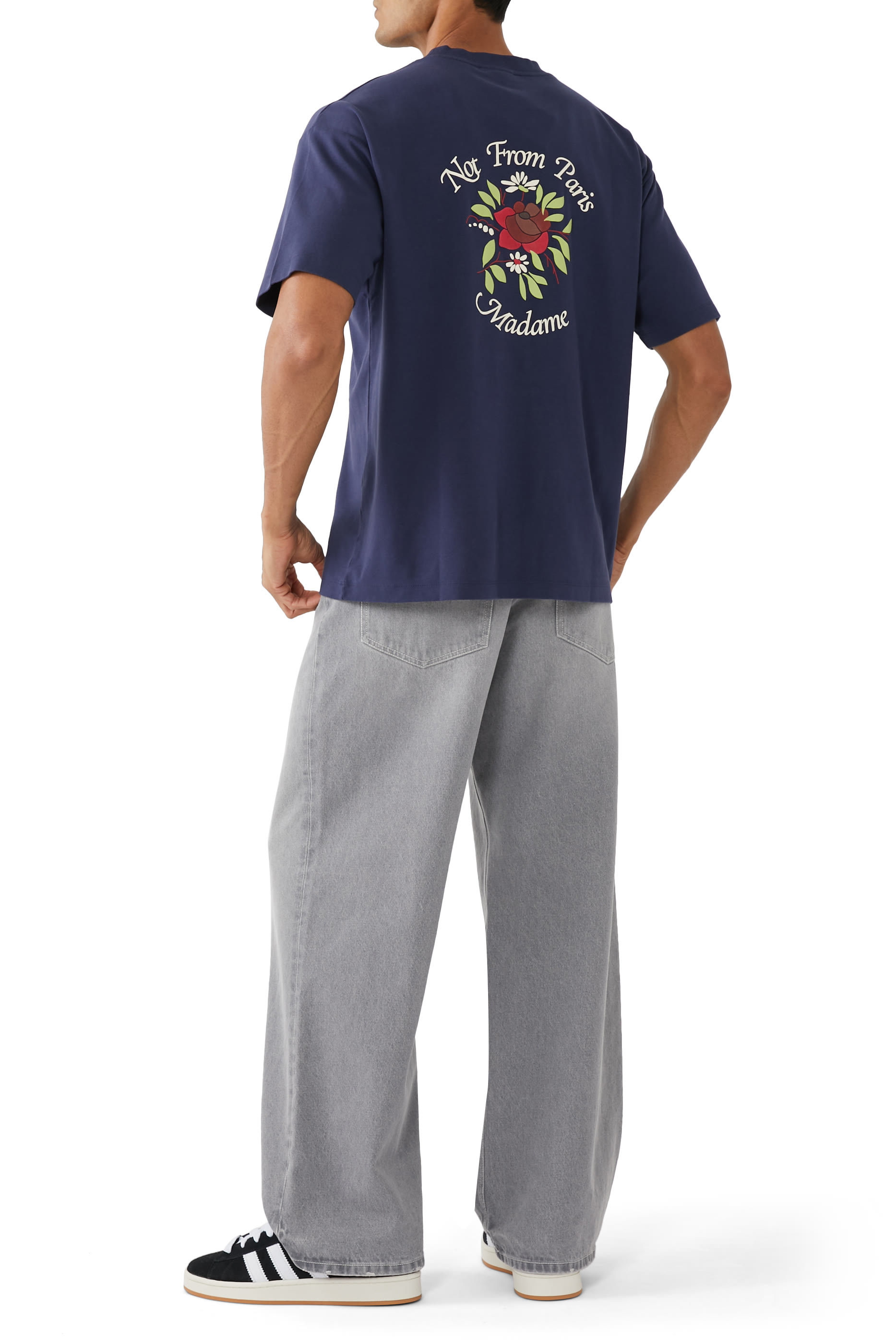 Le T-Shirt Slogan Fleurs