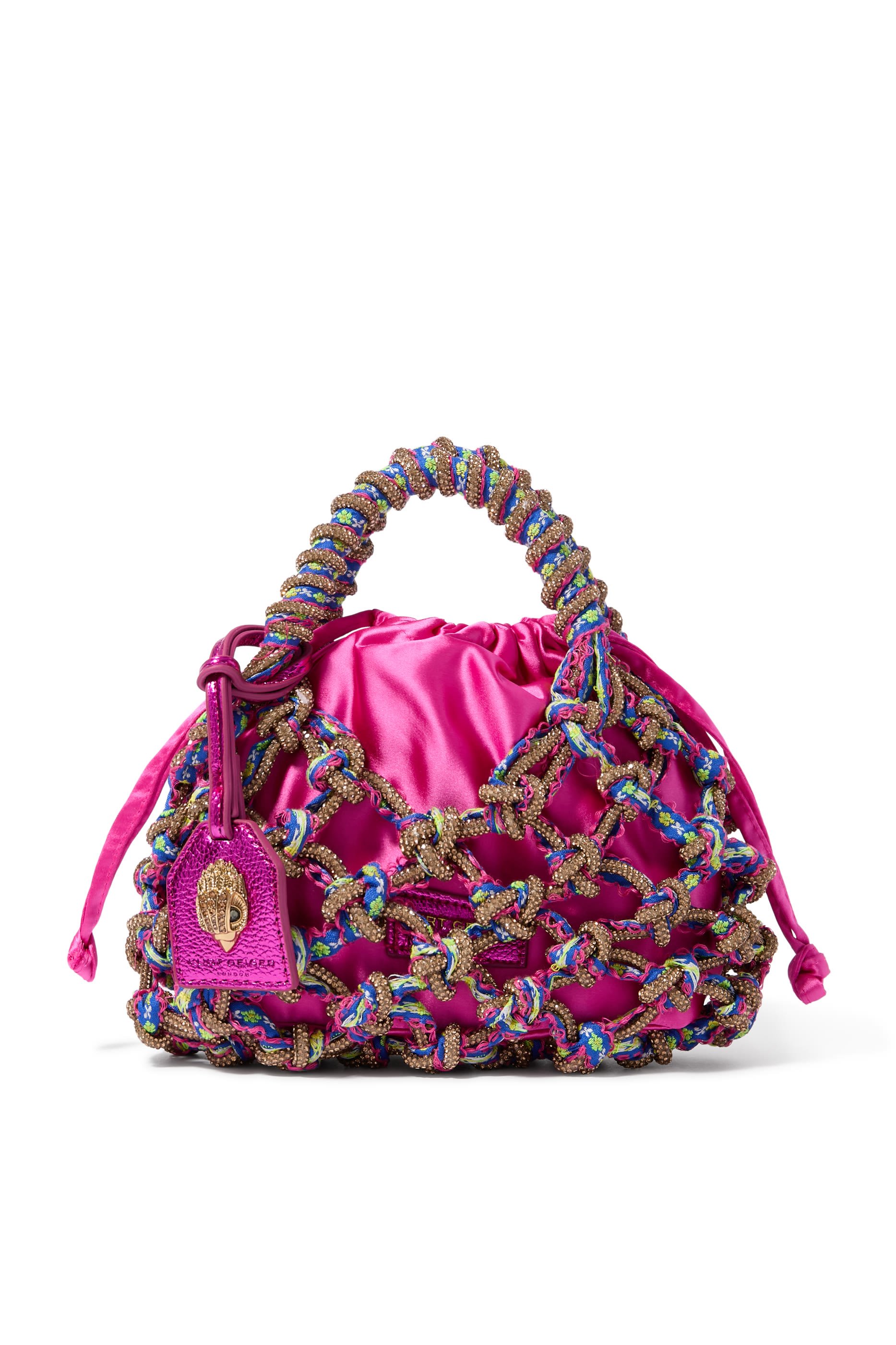 Small Crystal Macramé Bag