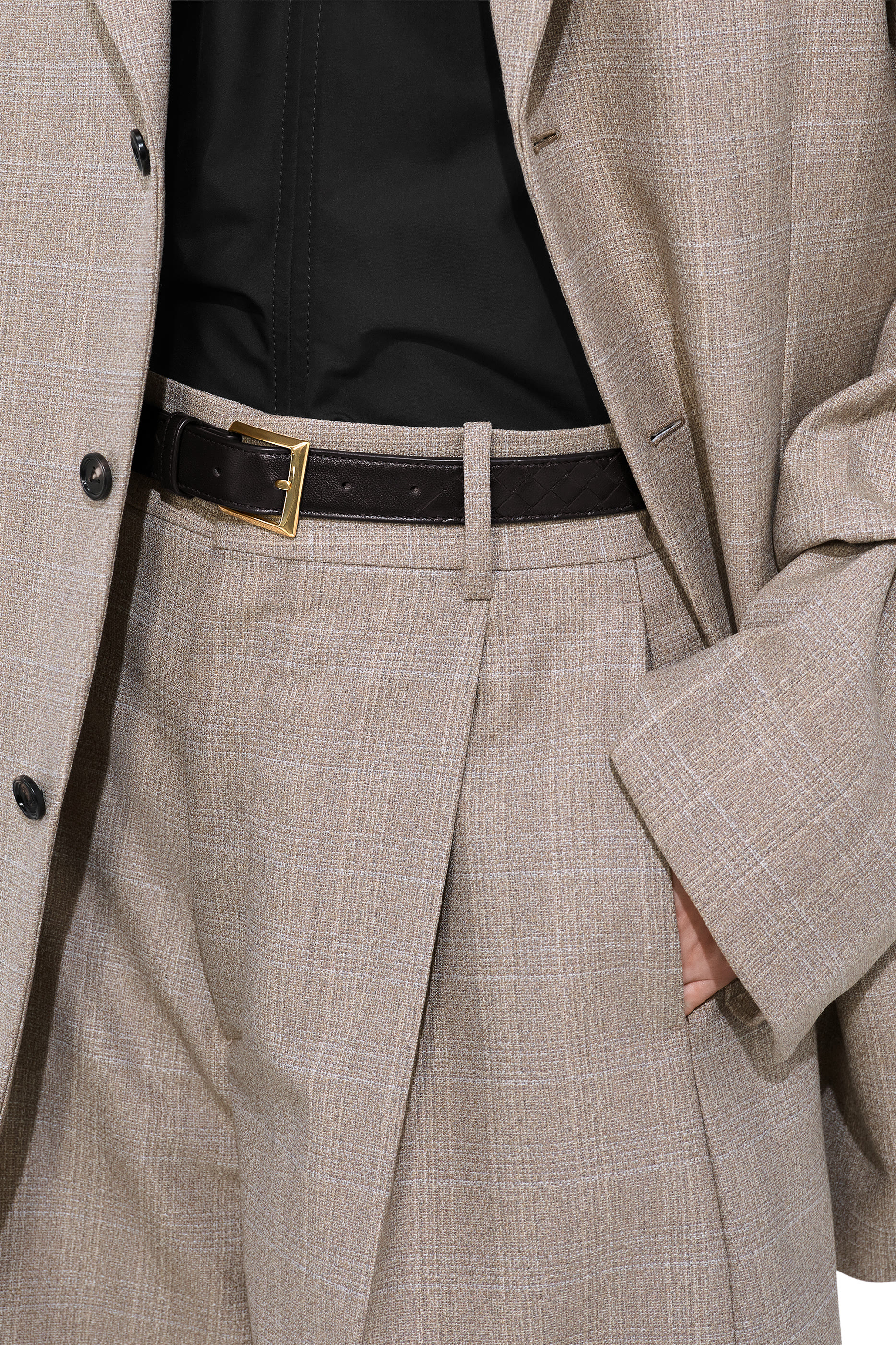 Intrecciato Reverse Belt