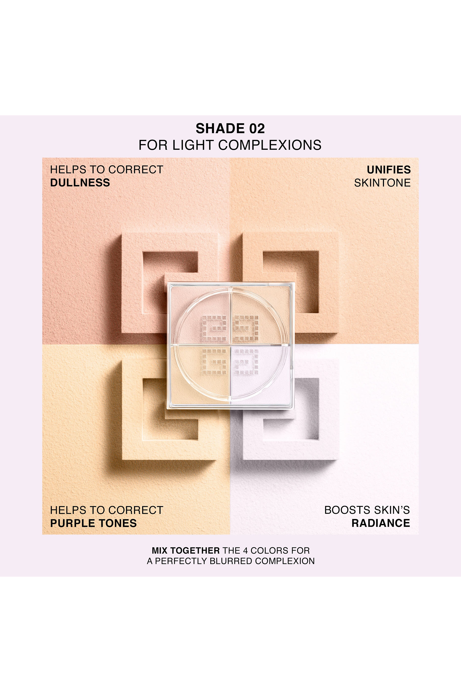 Prisme Libre Loose Powder, 4-color Loose Setting and Finishing Powder&nbsp;