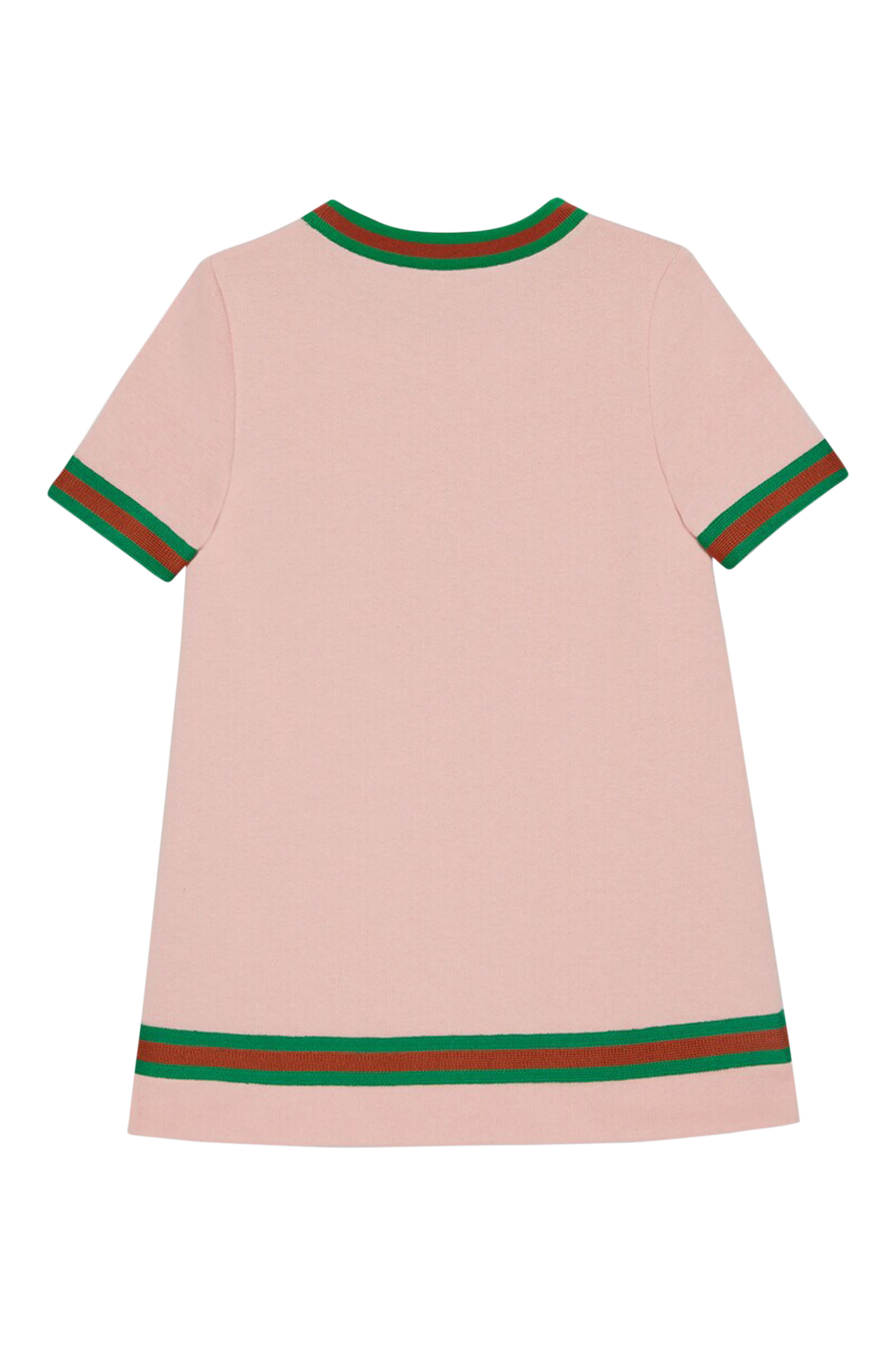 Kids Cotton Jersey Horsebit Dress