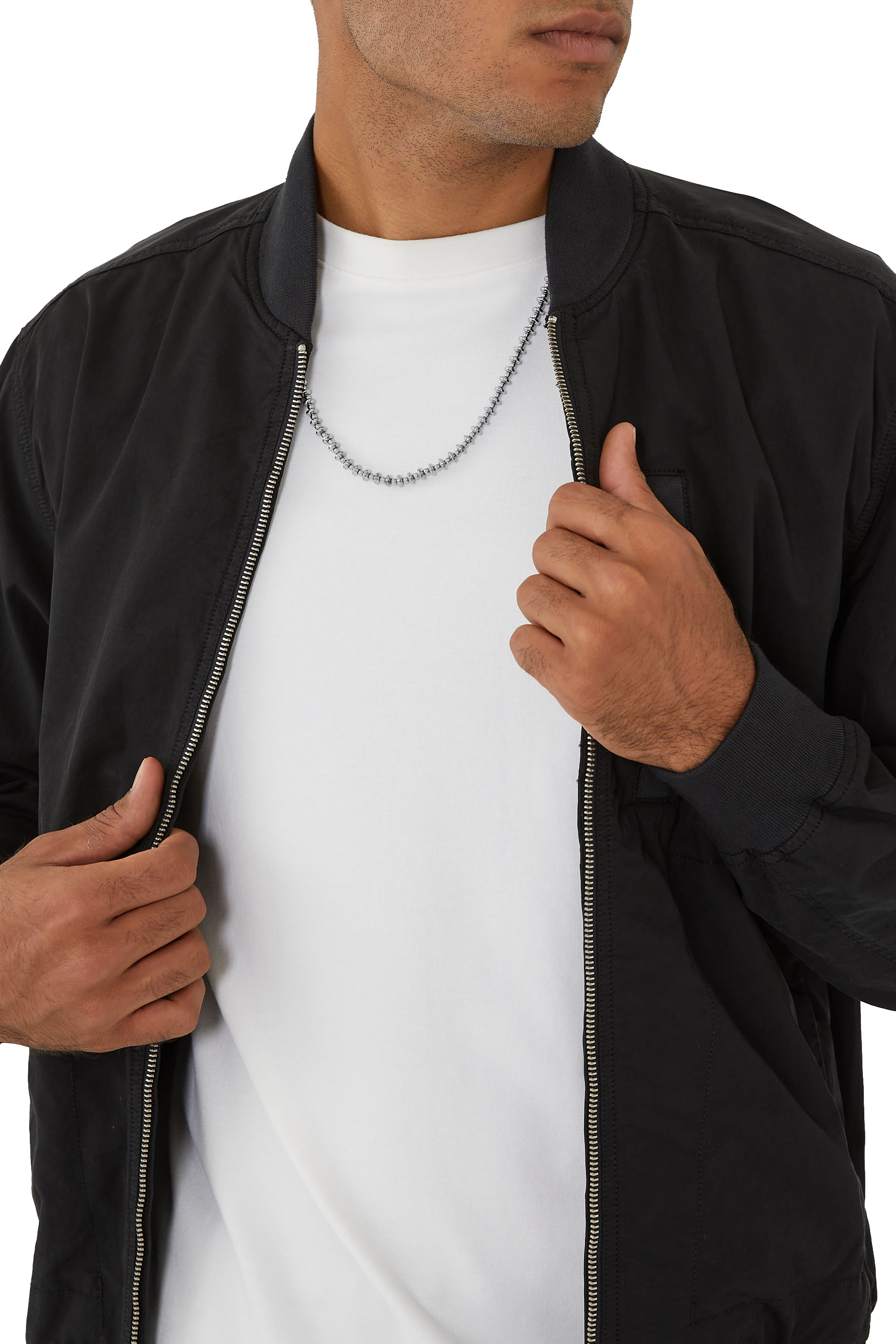 Hematite Roundel Necklace