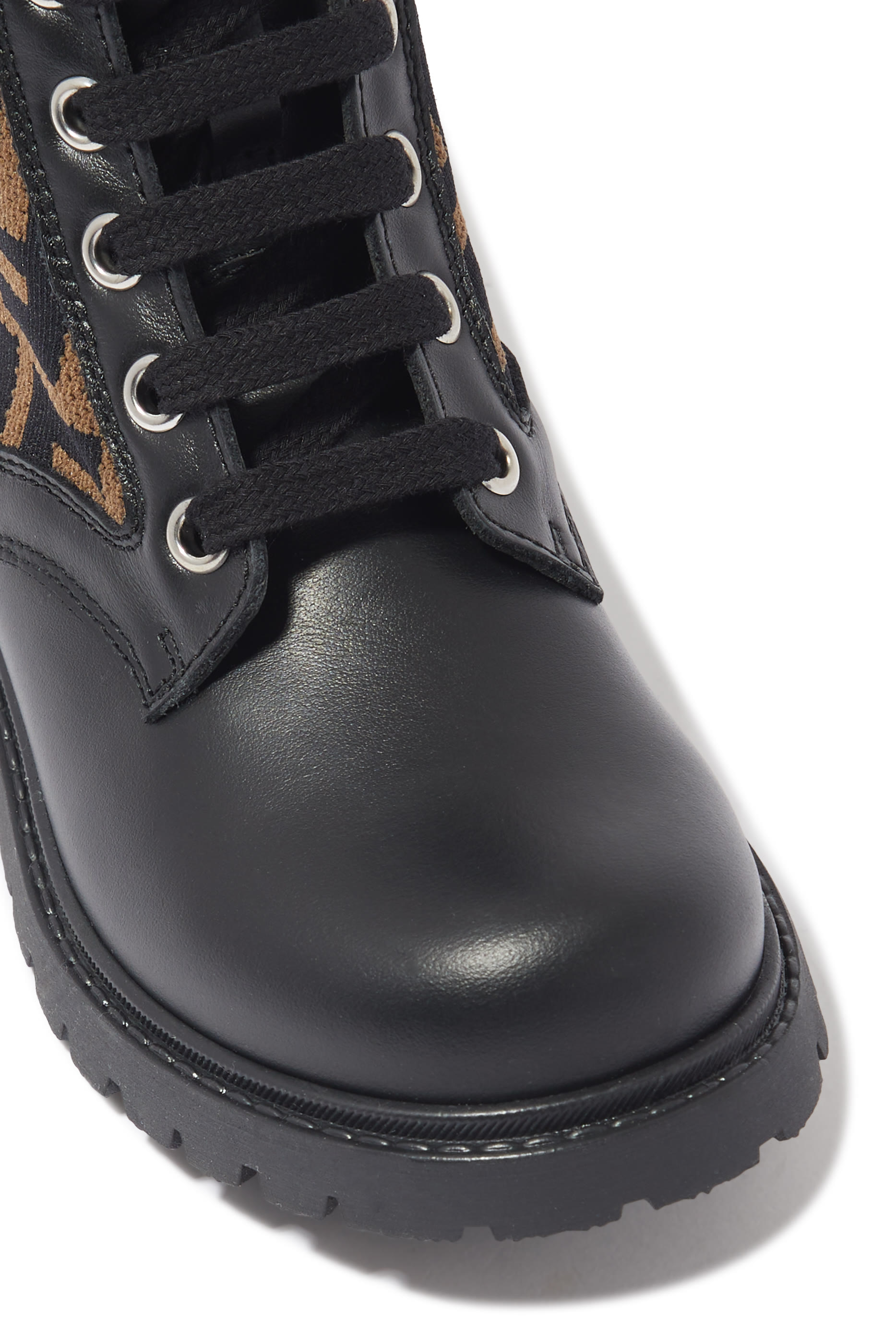 Kids FF Lace-Up Sock Boots