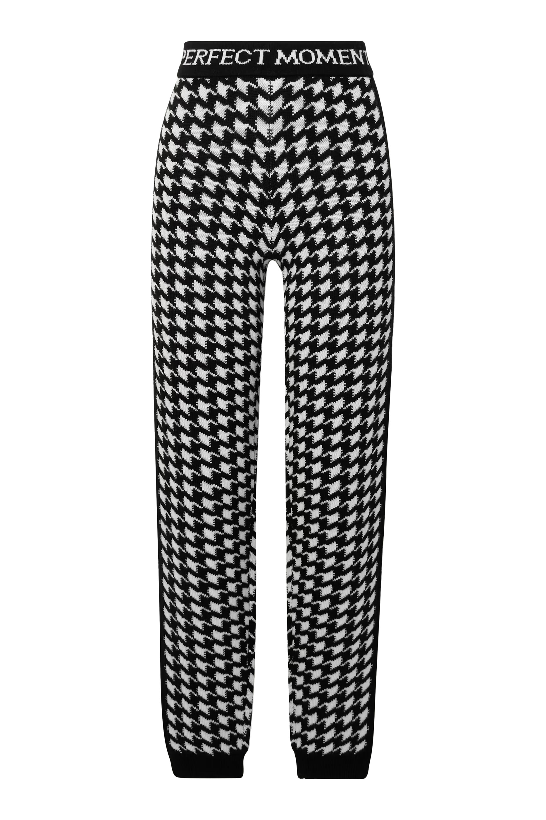 Houndstooth Merino Wool Leggings 