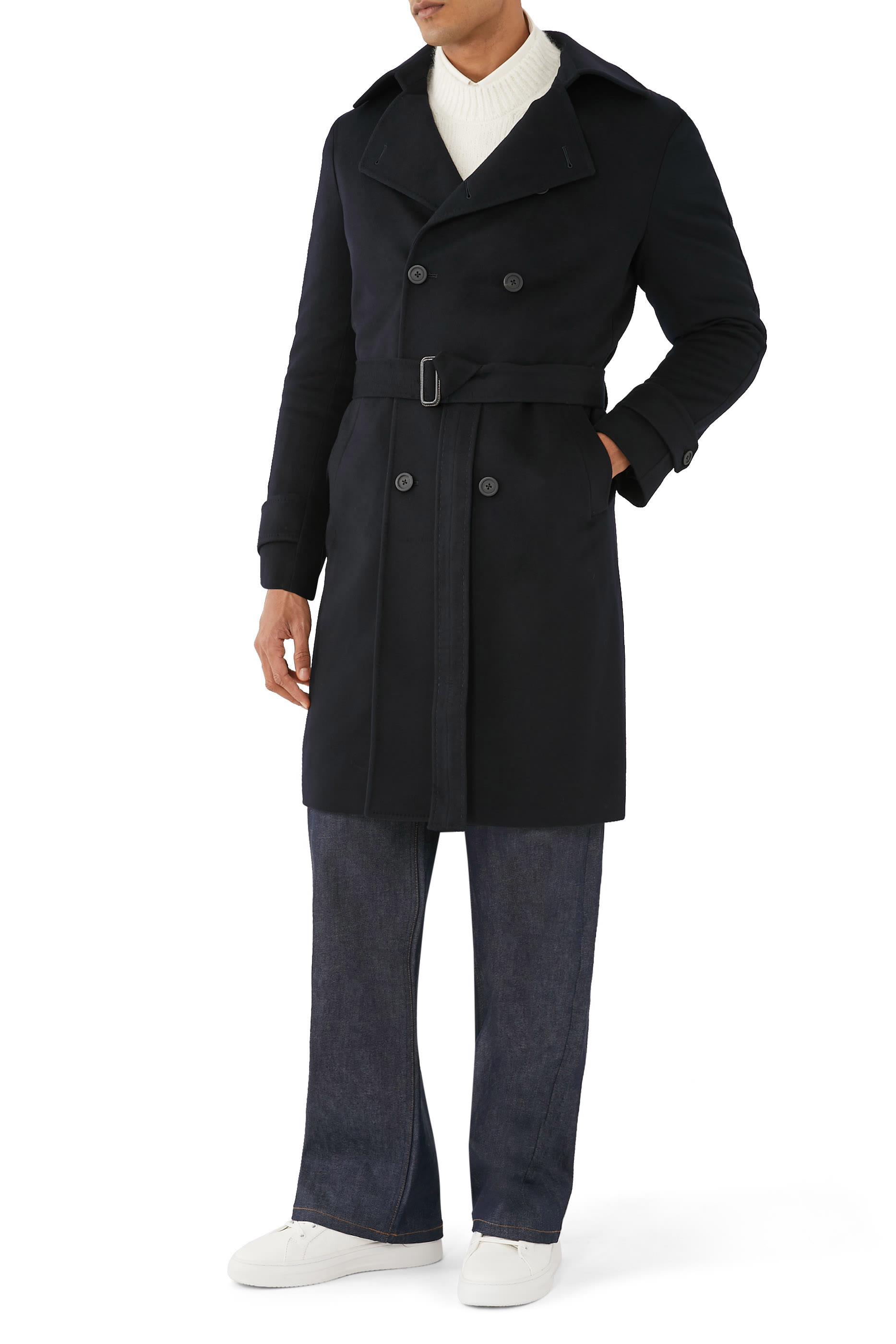 Double Breasted Overcoat