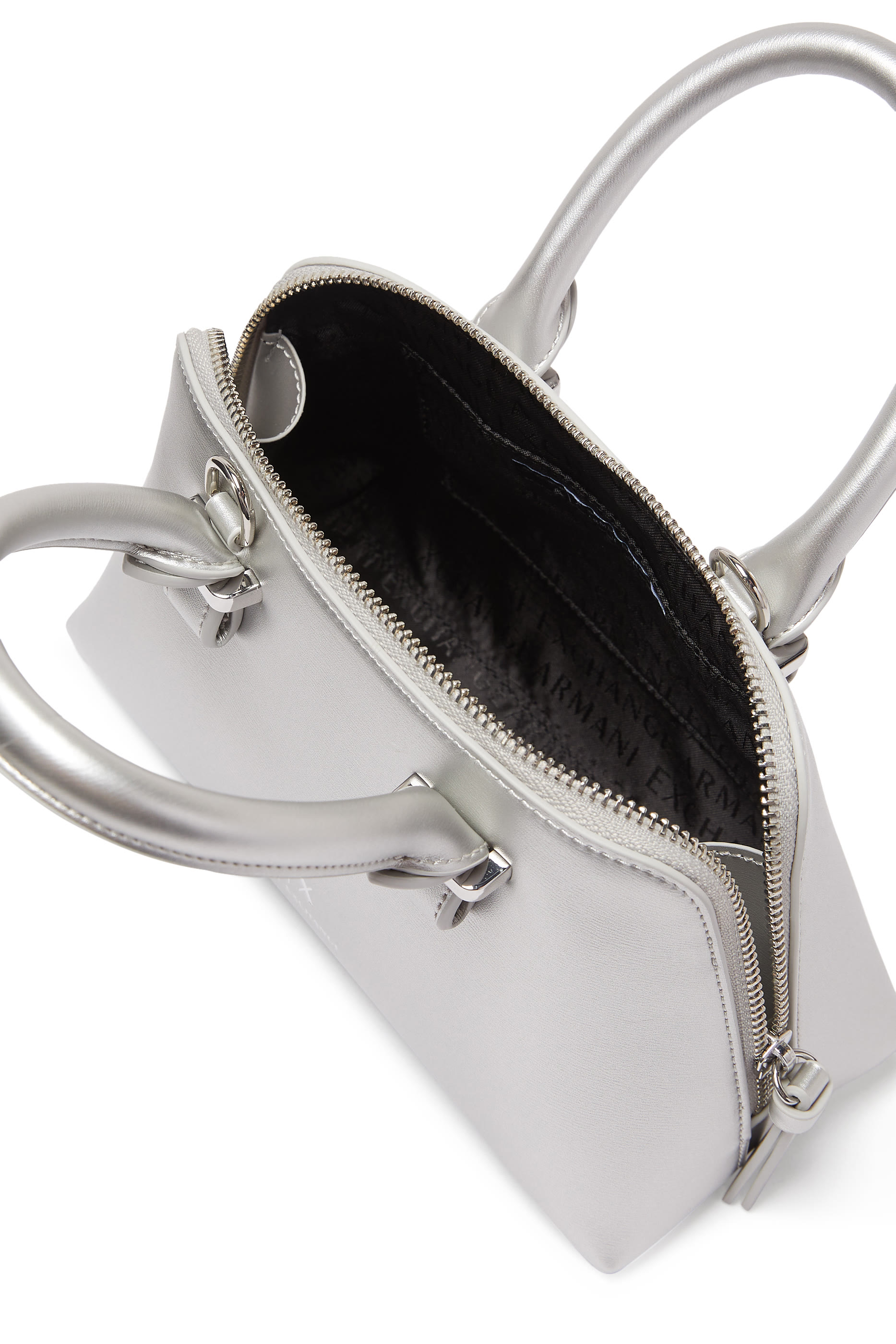 Megan AX Logo Top Handle Bag