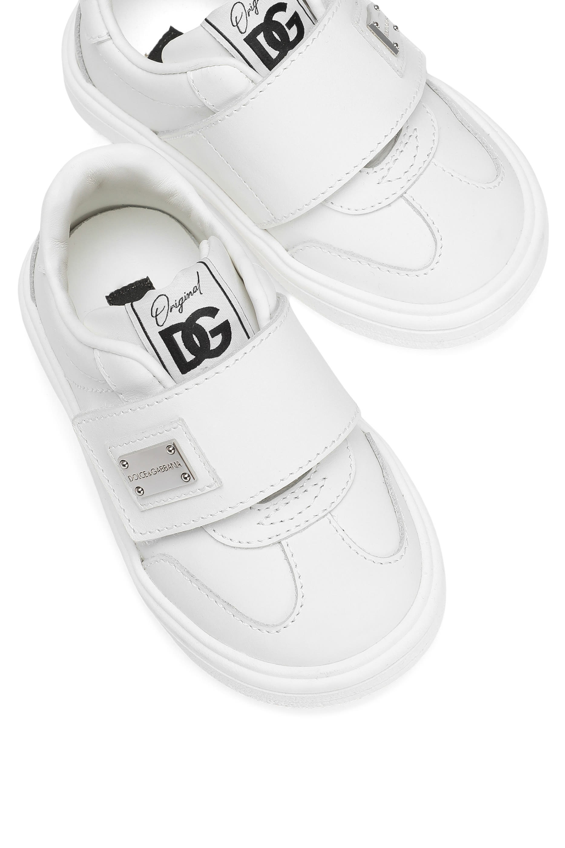 Kids Calfskin Portofino Sneakers