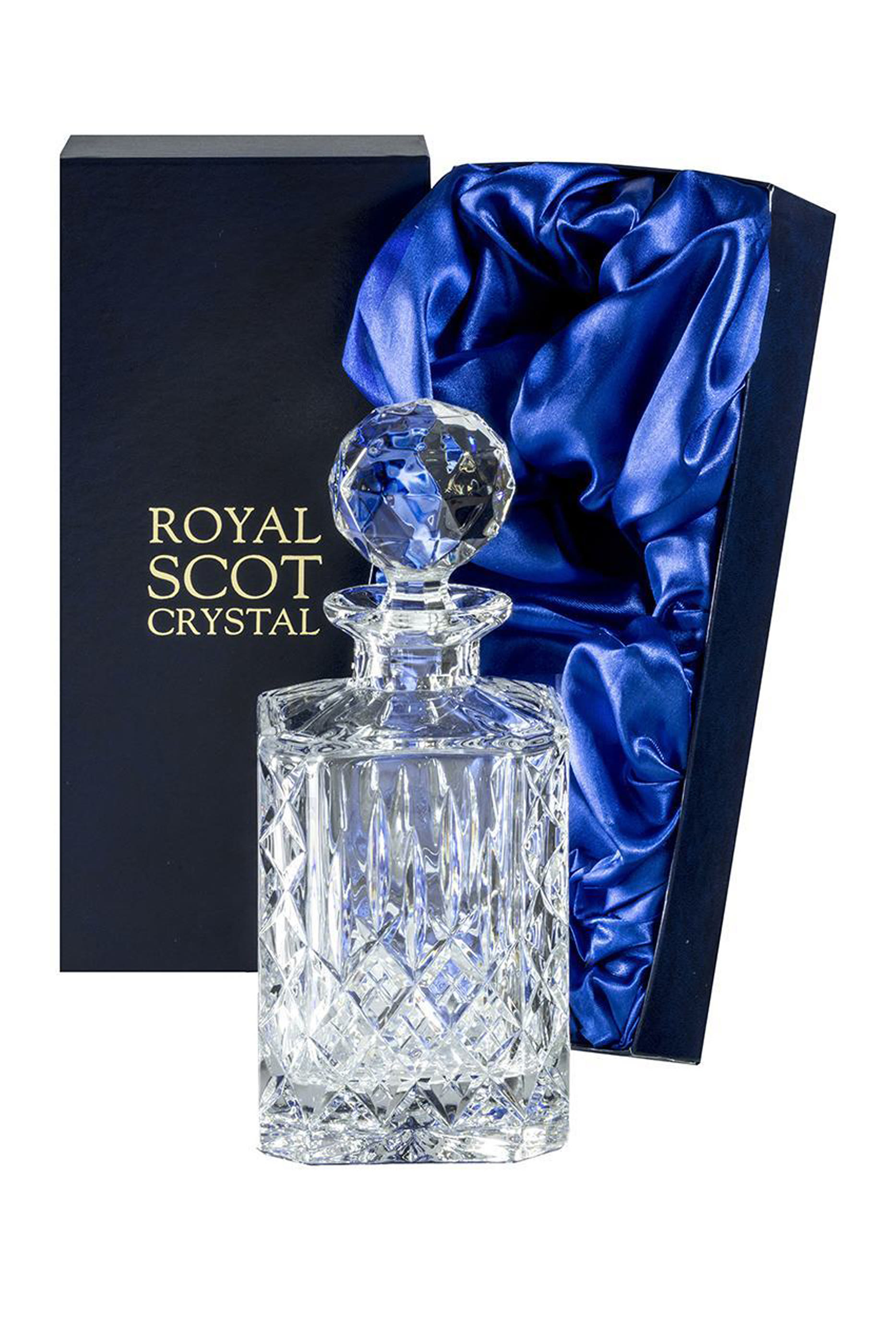 Crystal Square Spirit Decanter