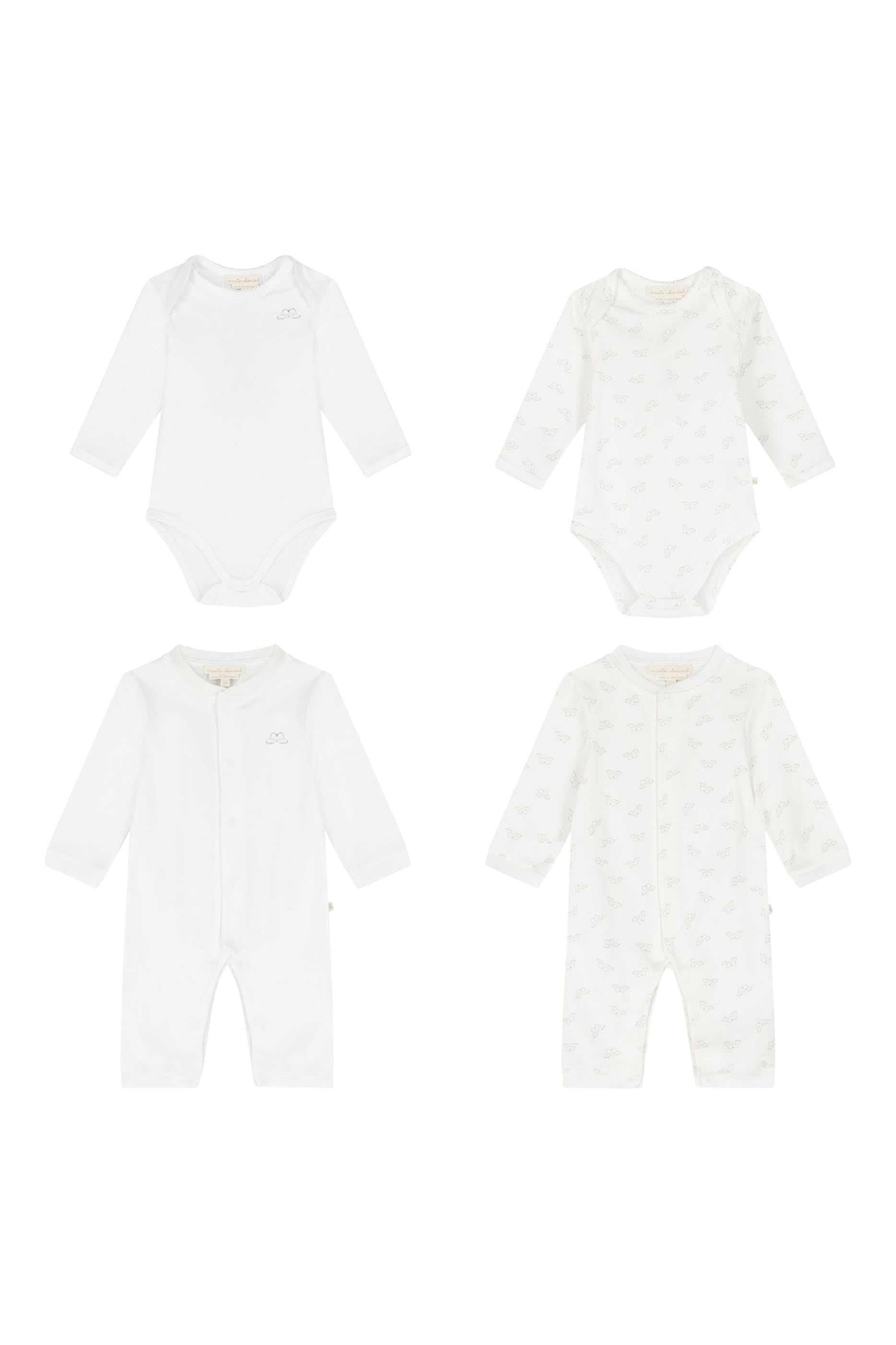 Kids 4-Piece Organic Cotton Angel Wing Gift Set