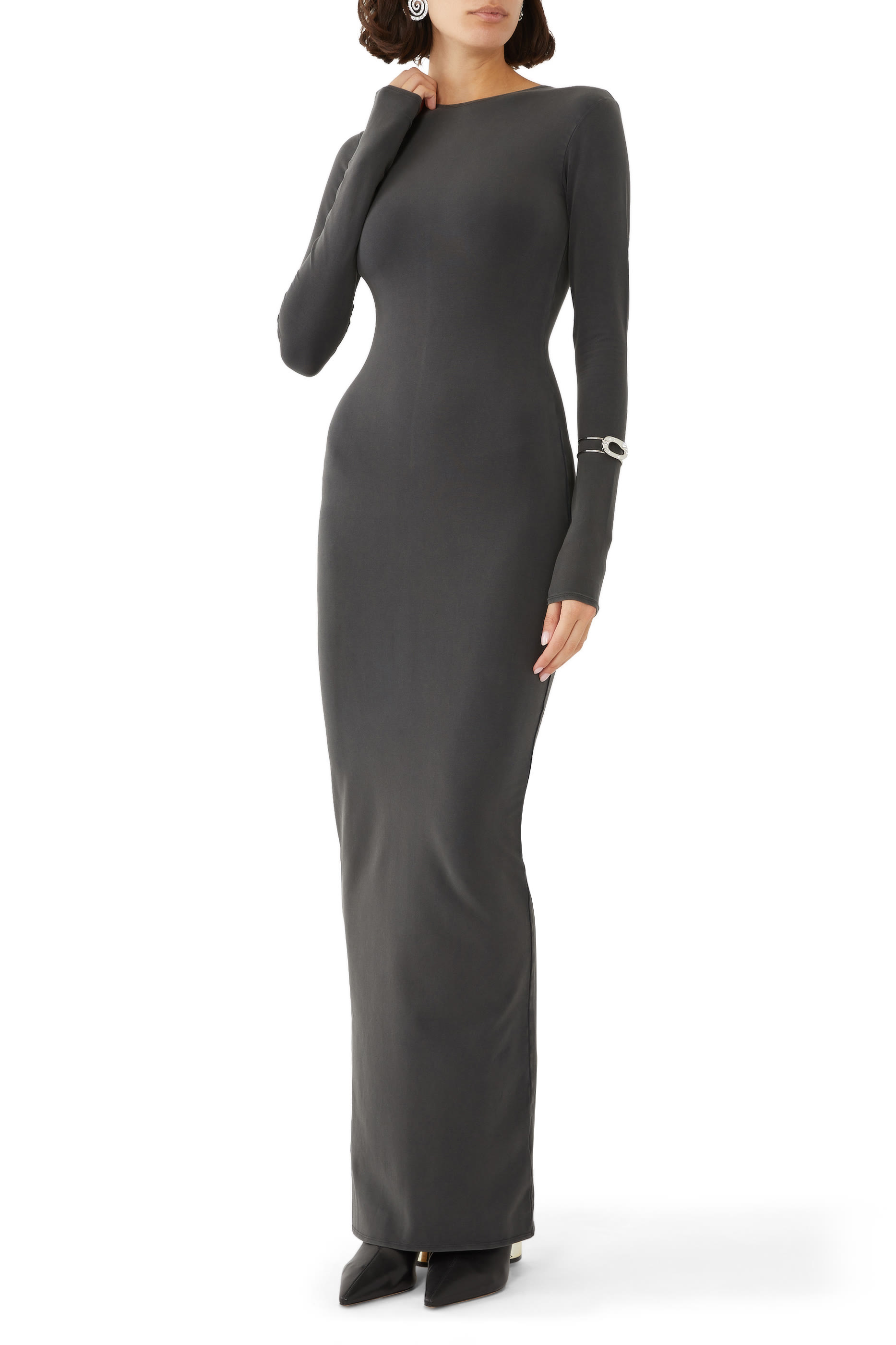 Long Sleeves Maxi Dress