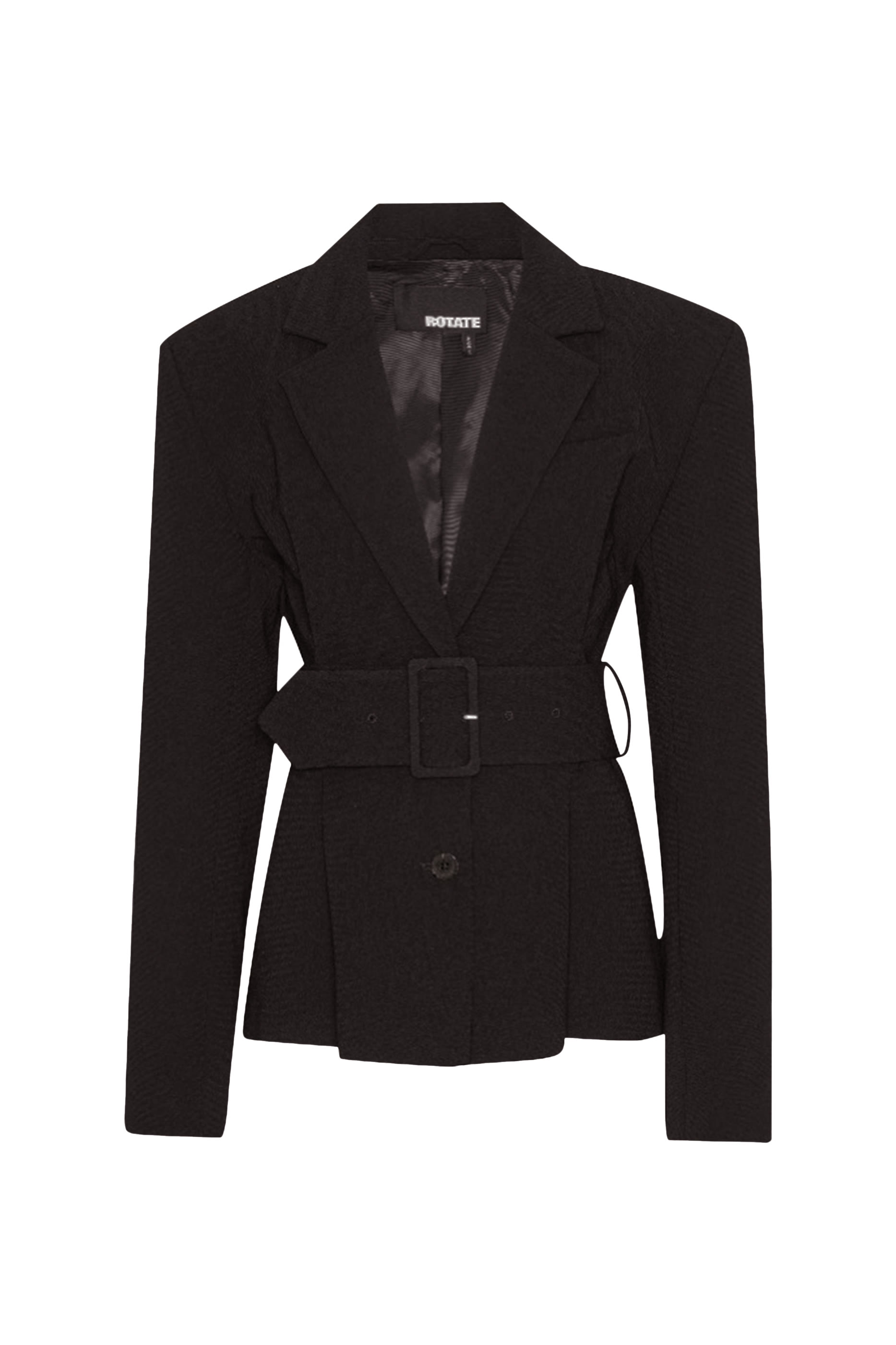  Suiting Belted Blazer 