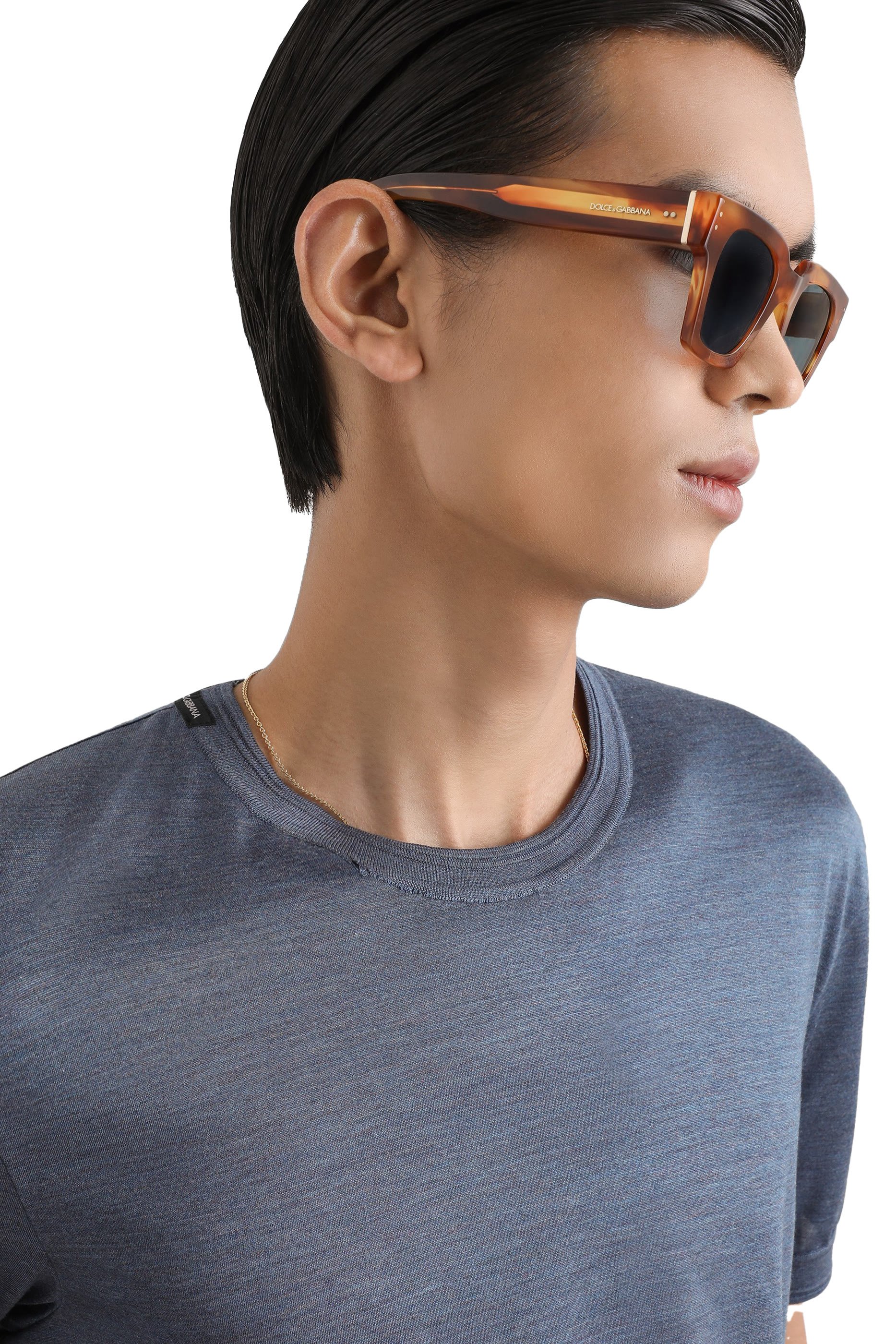 Short-Sleeved Silk T-shirt