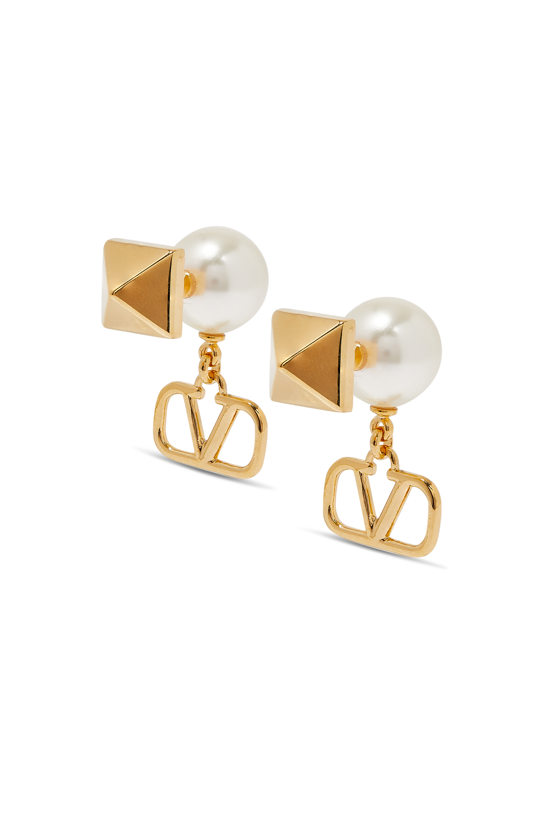 Valentino Garavani VLogo Signature Pearl Earrings