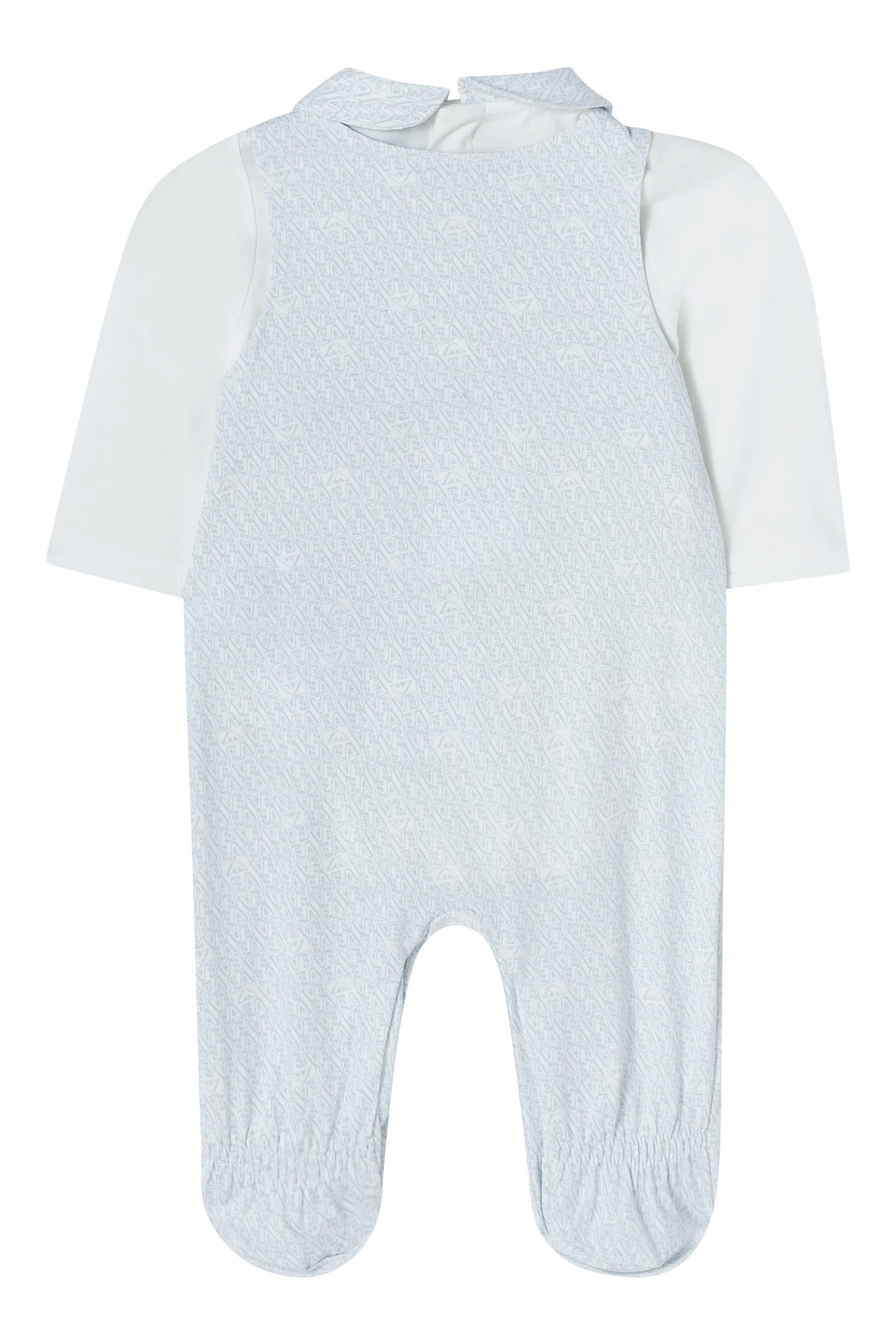 Kids Cotton Dungarees & Top Set