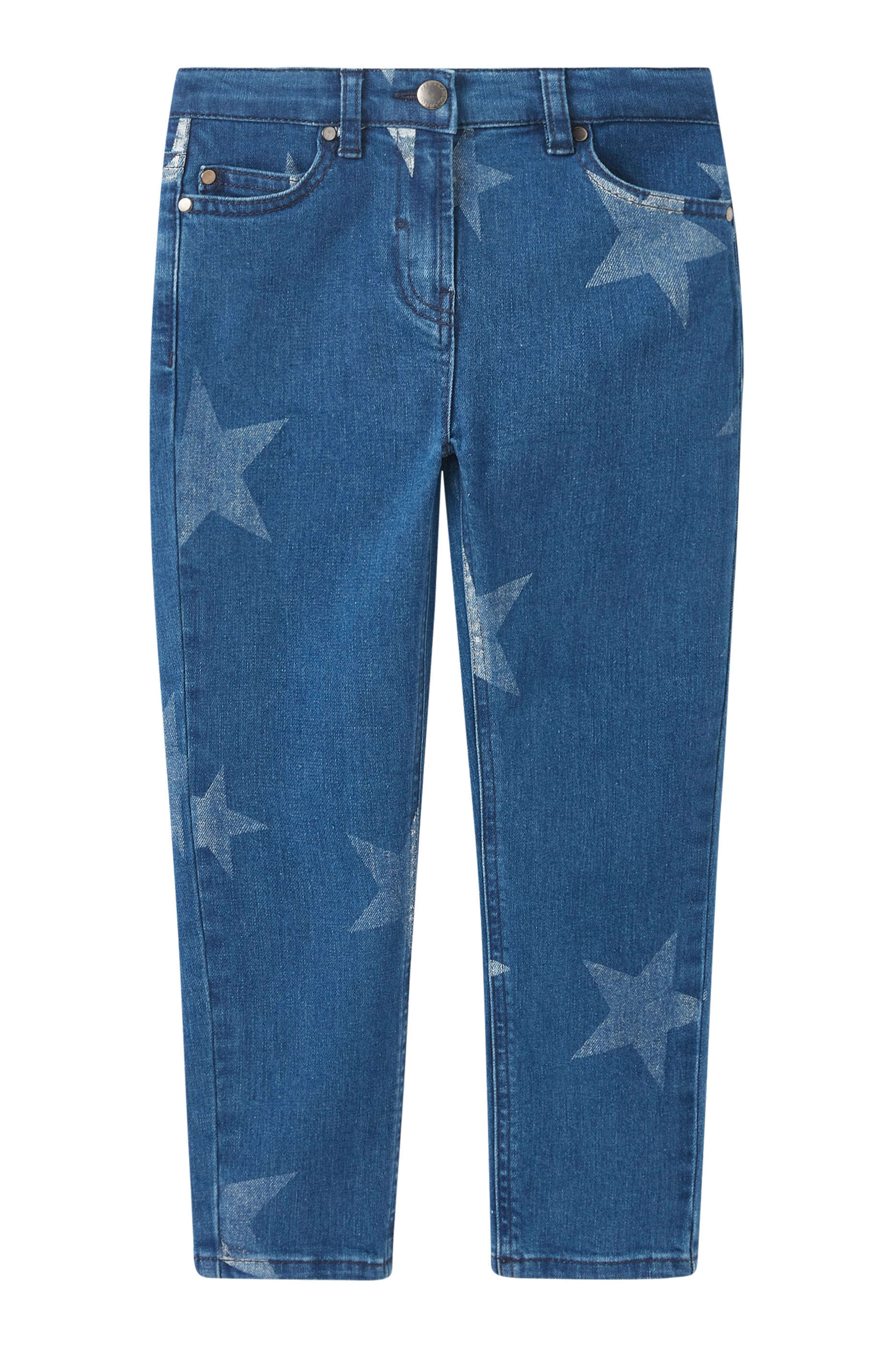 Kids Star Print Skinny Jeans
