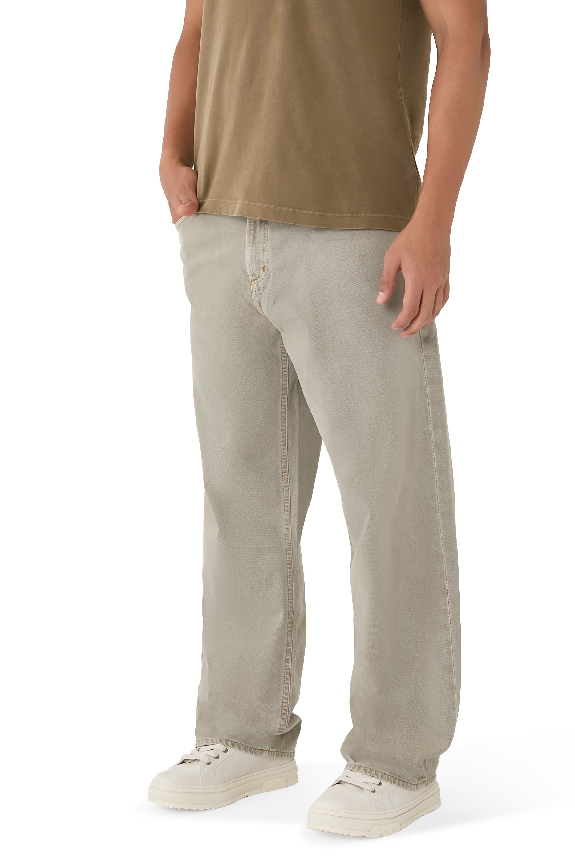 HTN Low Distressed Sneakers