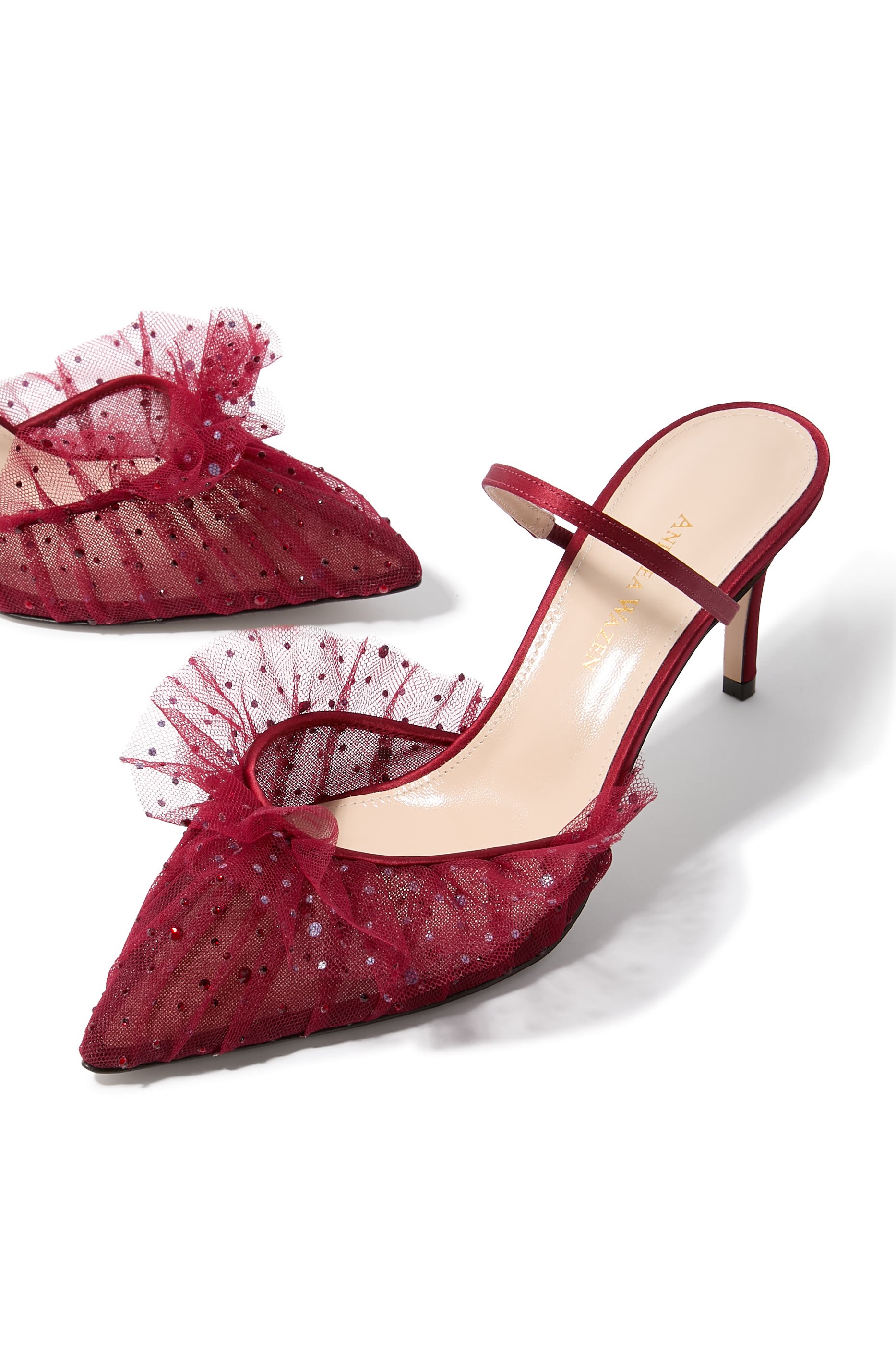 Franca 75 Glitz Mules