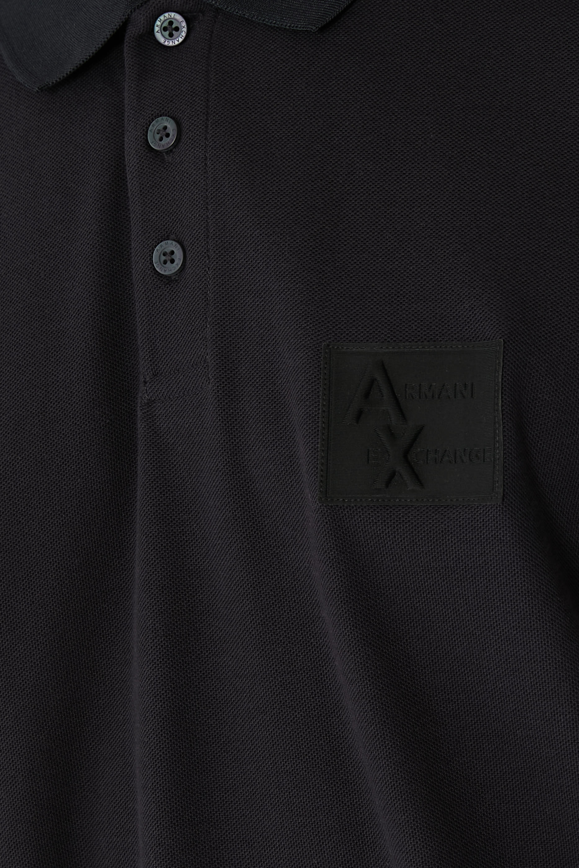Logo Patch Polo Shirt