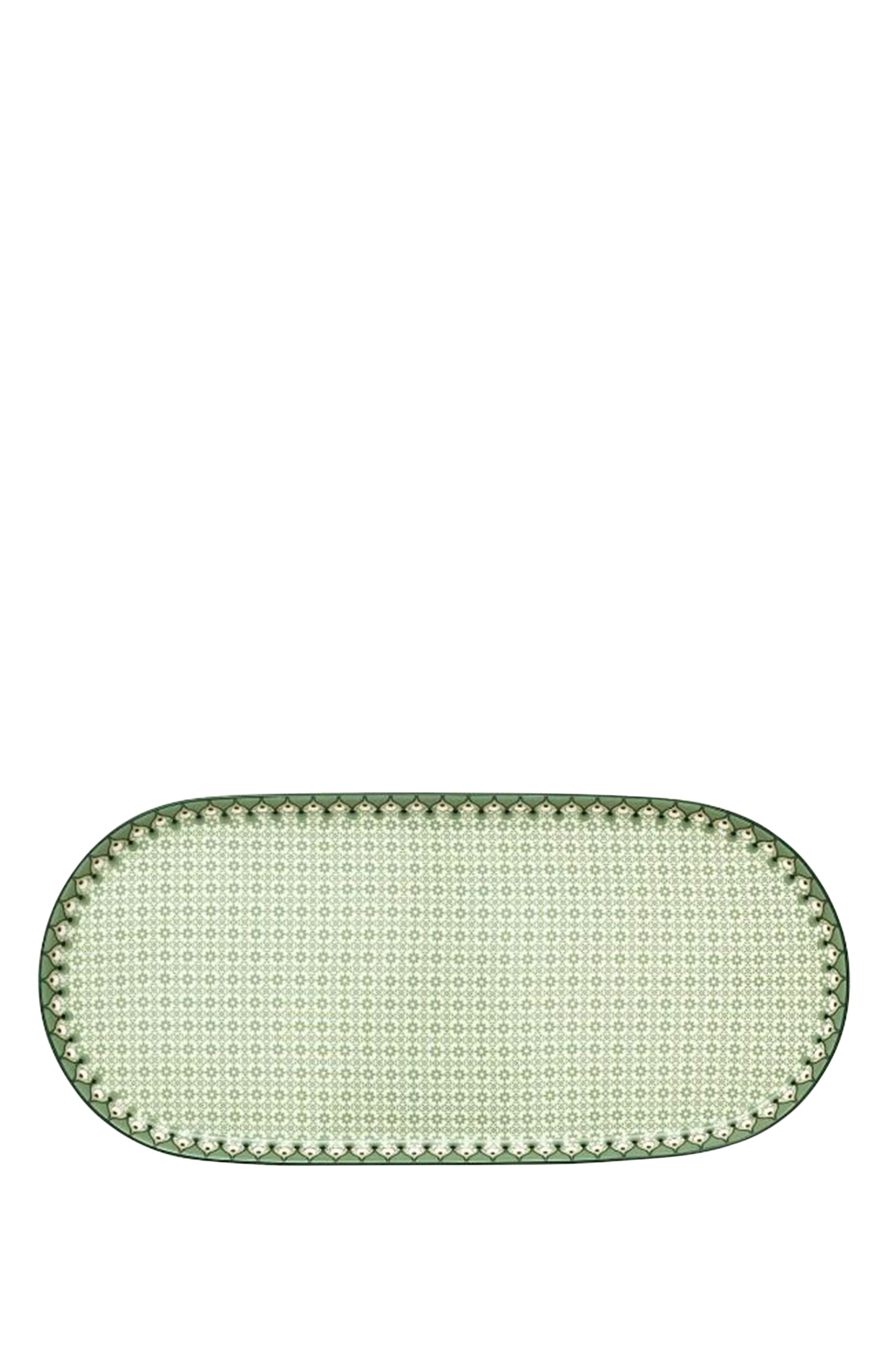 Lily & Lotus Tiles Sugar and Creamer Plate