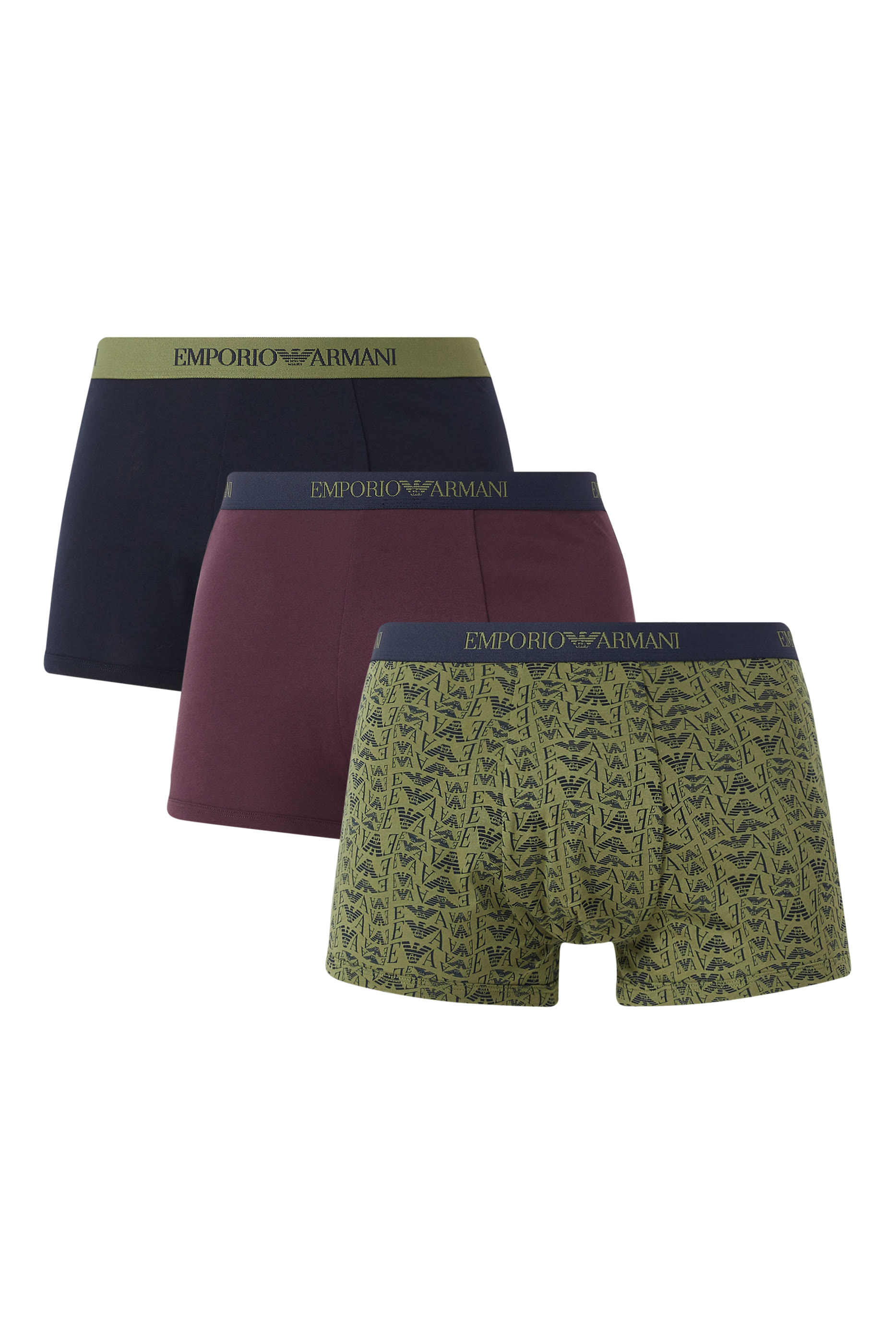 3-Pack Logo Trunks