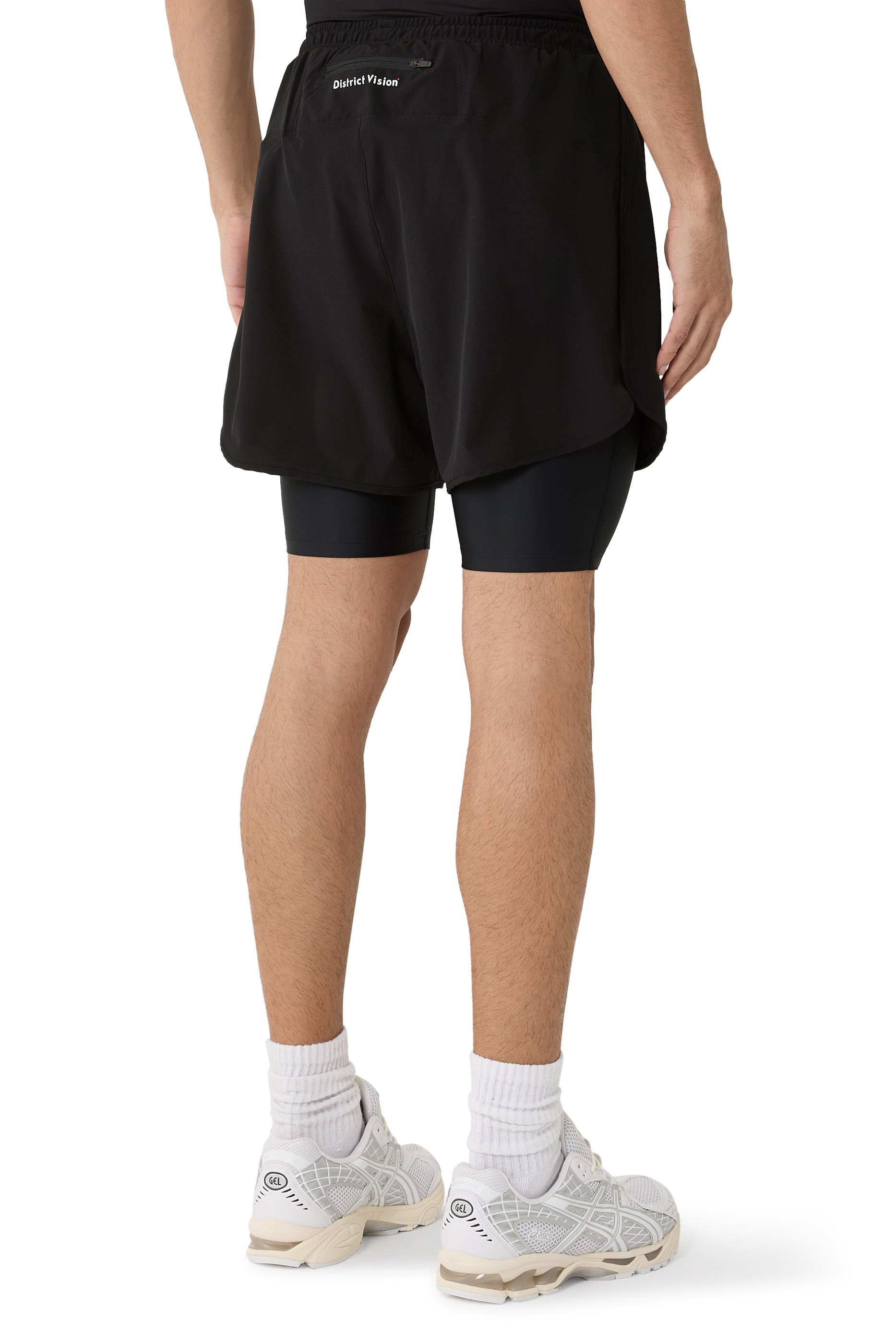 Layered Pocketed Trail Shorts