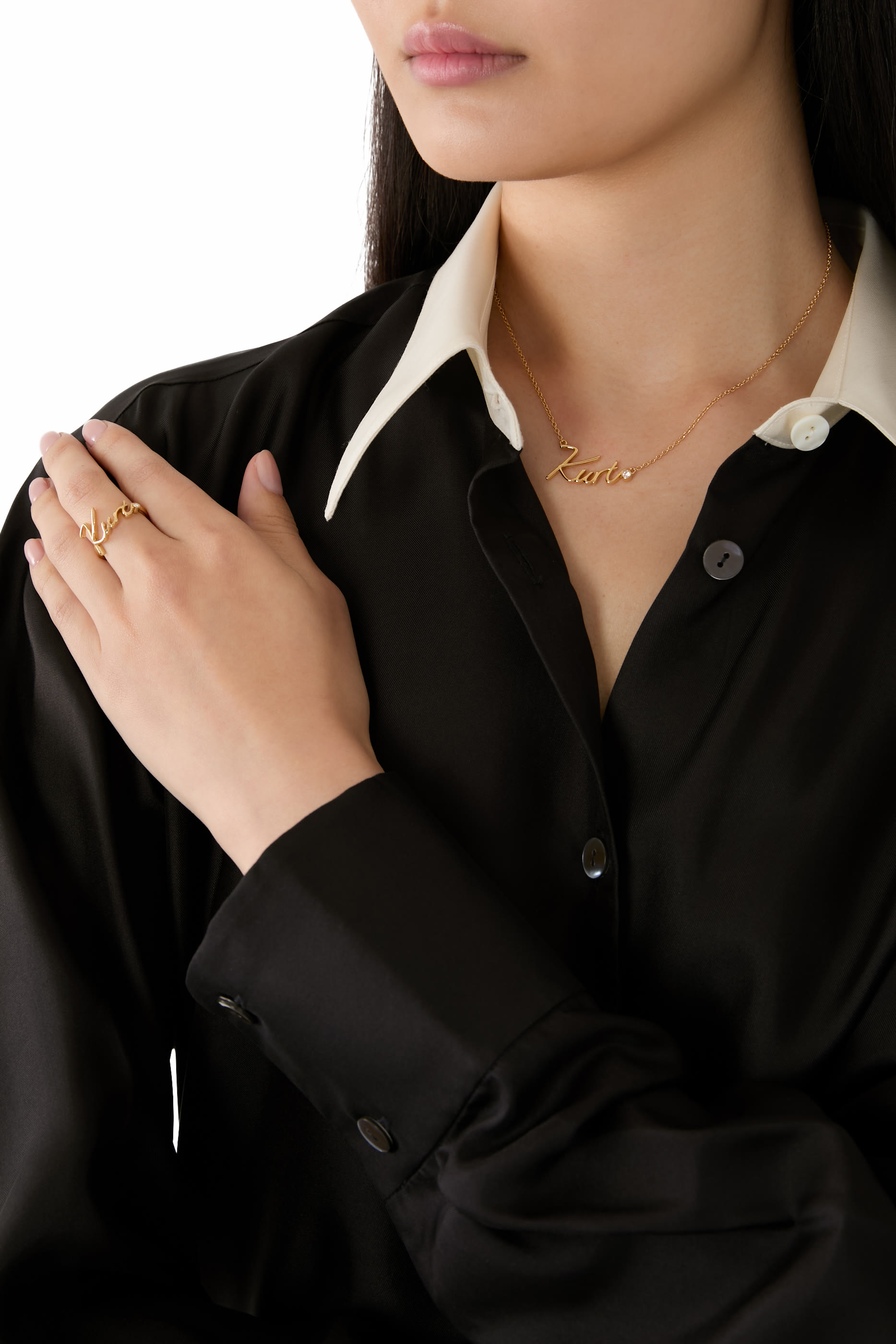  Kurt Script Necklace 