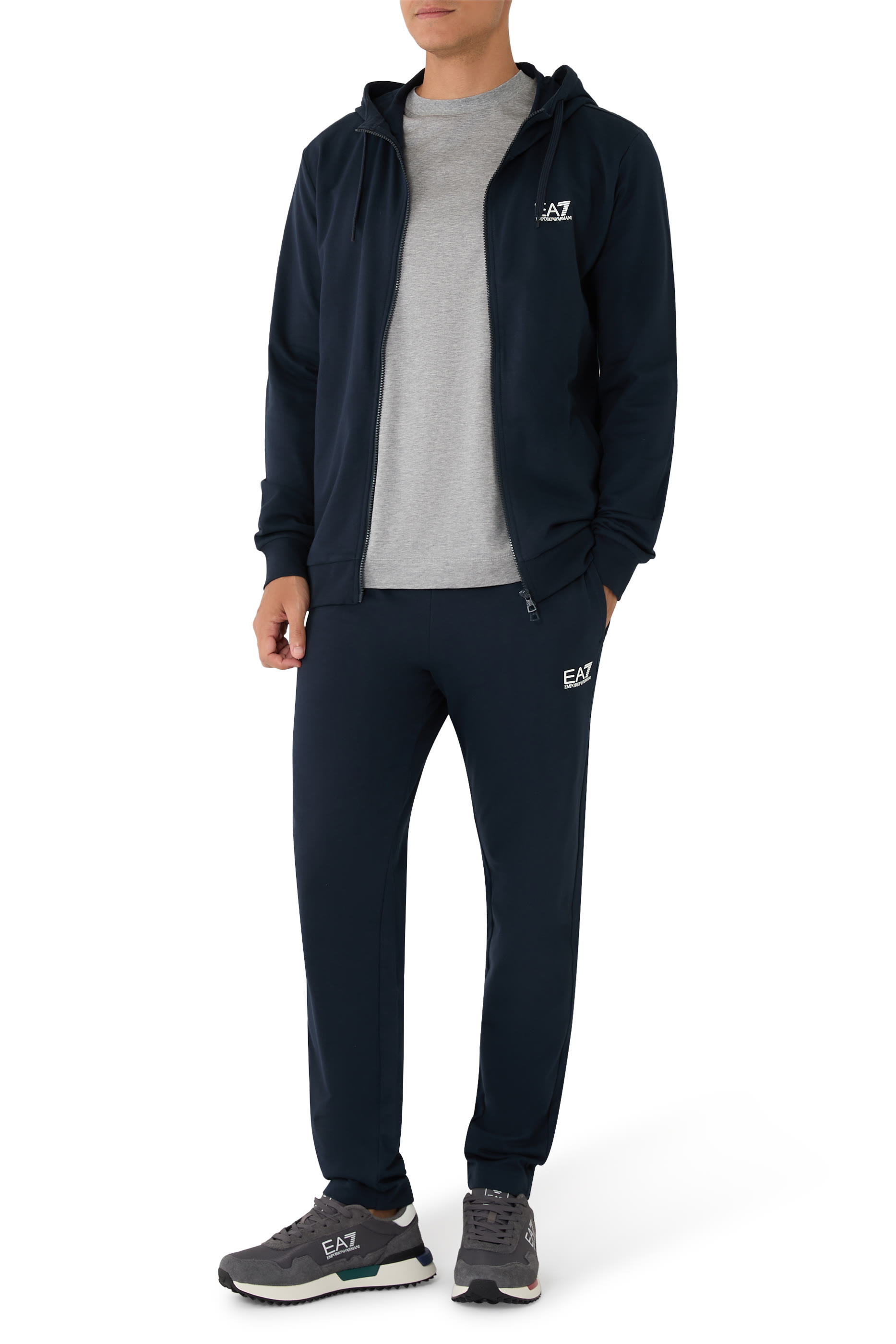 Core Identity Cotton Hooded Sweatshirt