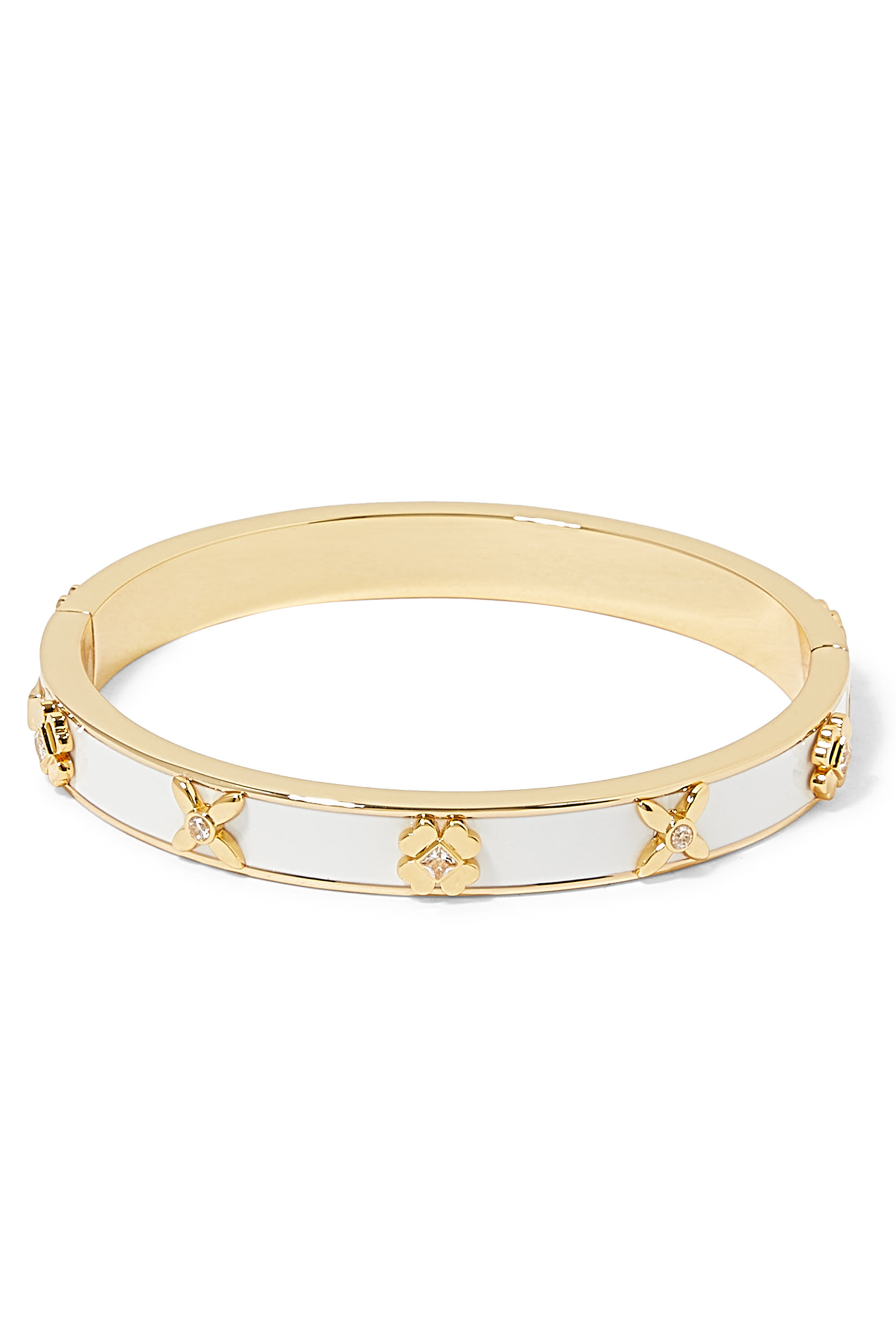 Heritage Bloom Hinged Bangle