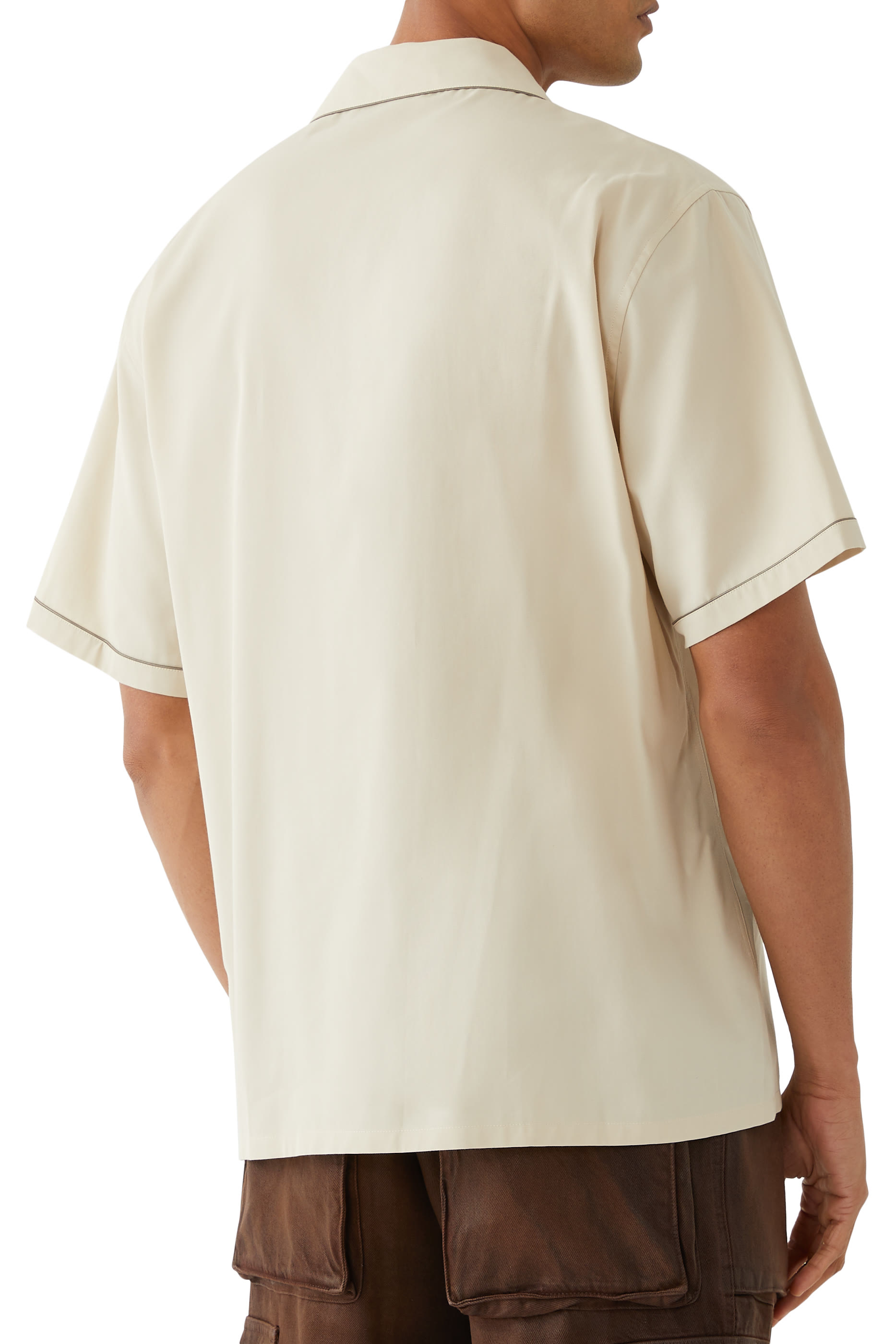 Fluid Cotton Bowling Shirt