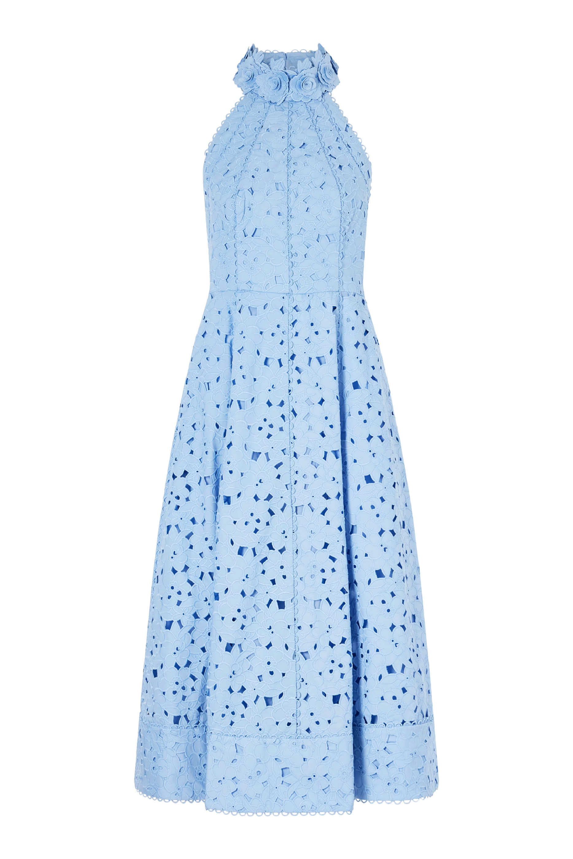 Nuvola Halter Midi Dress 