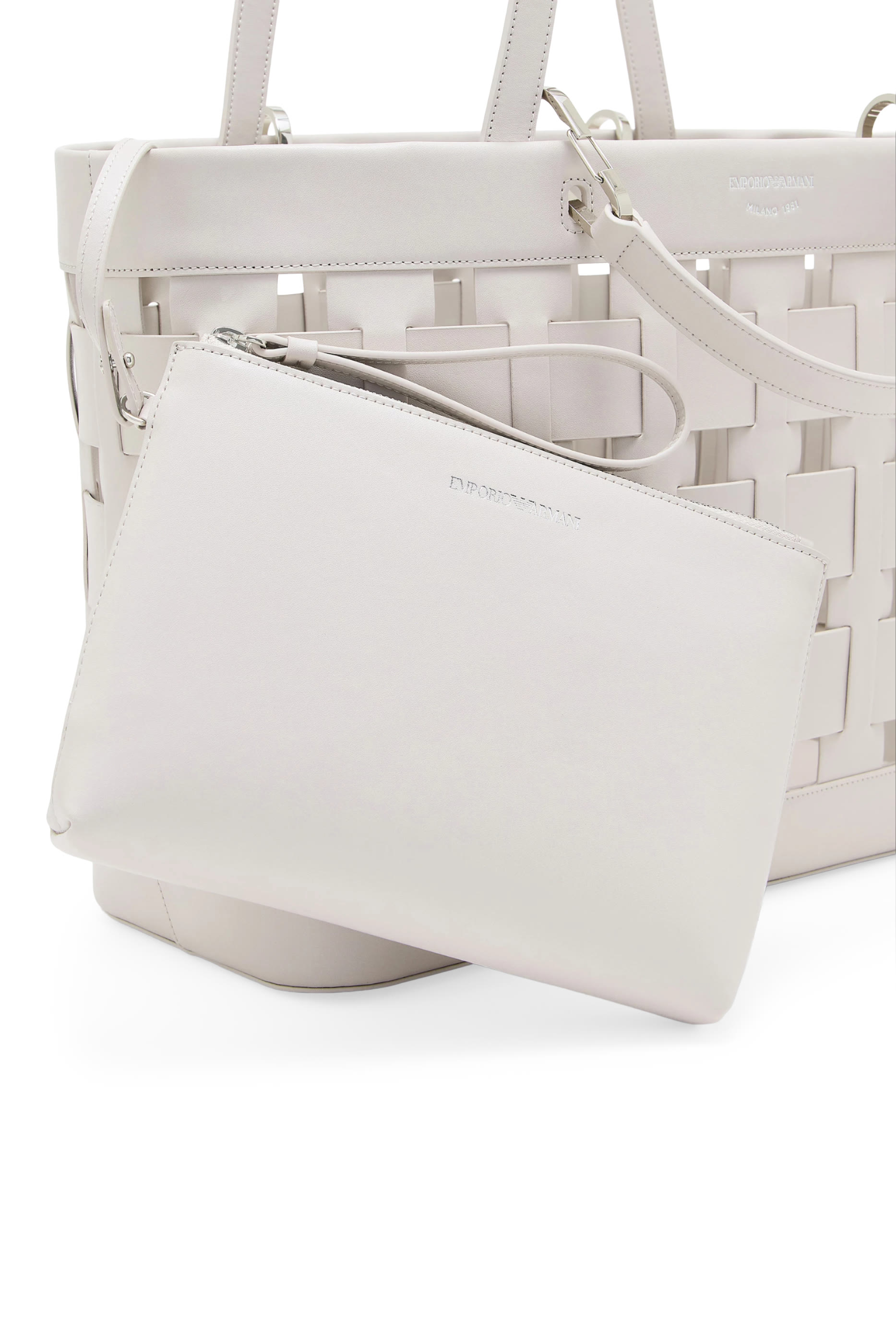 Medium Woven Shopping Bag 
