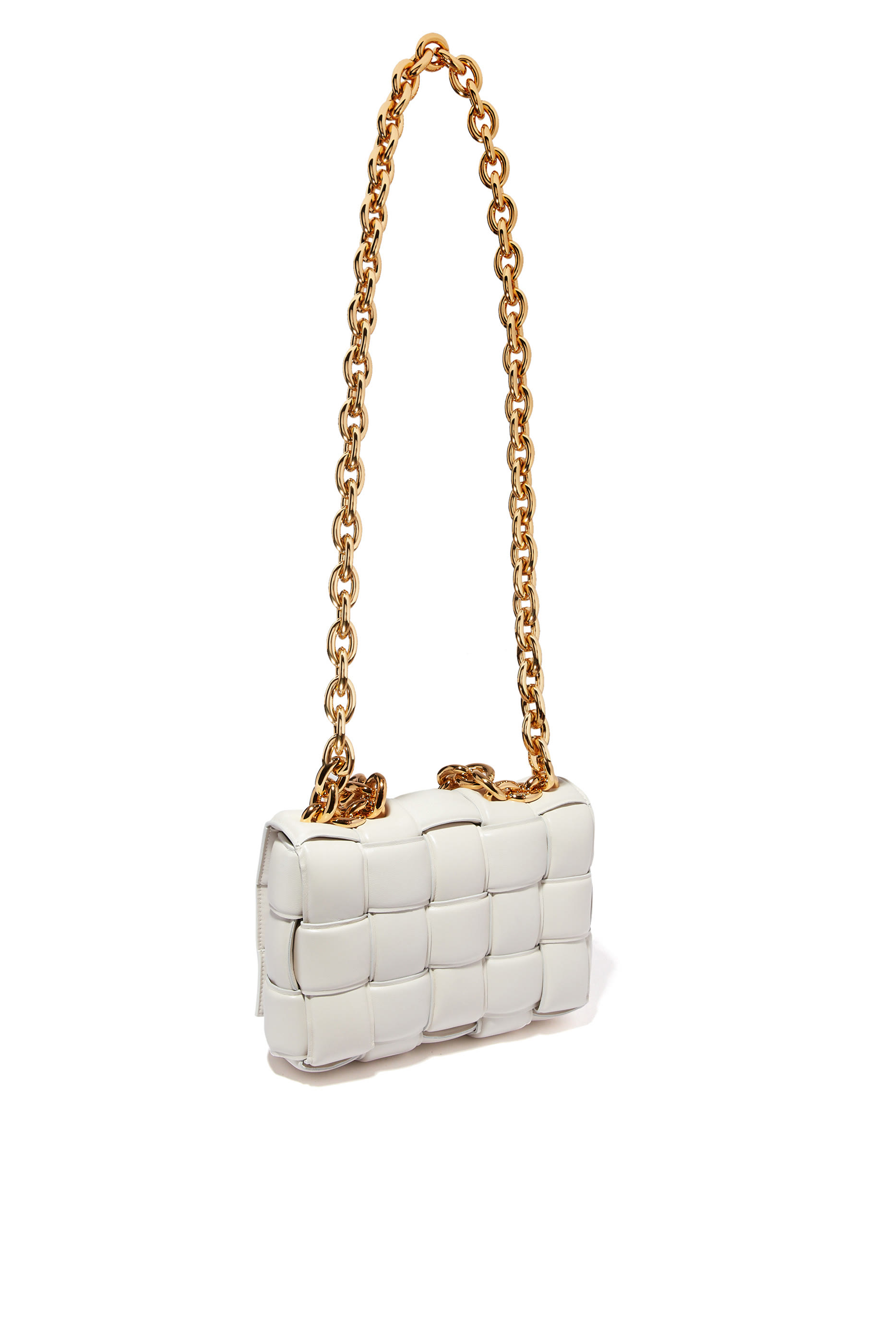 Chain Cassette Crossbody Bag