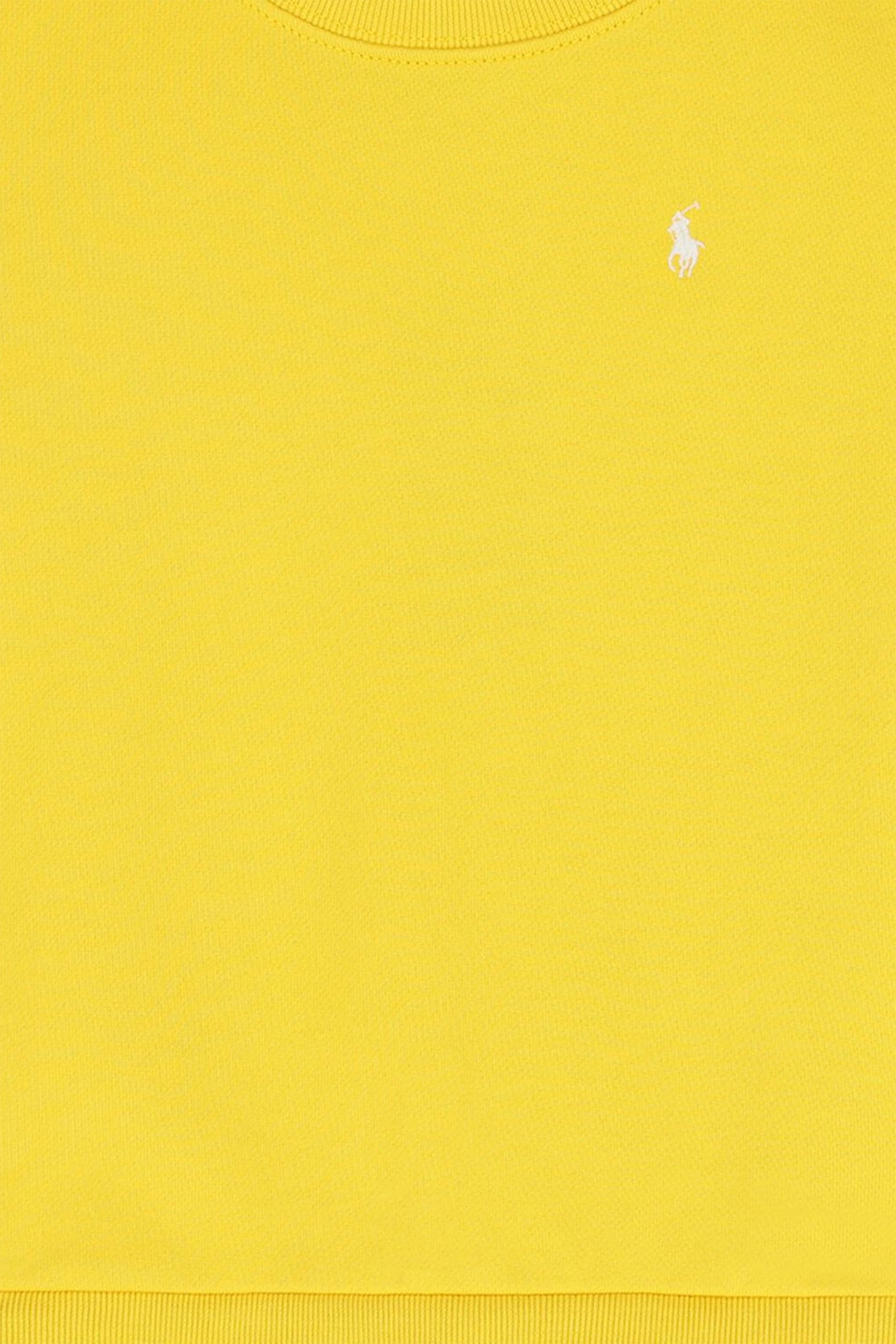 Kids Striped-Skirt Loopback Fleece Dress