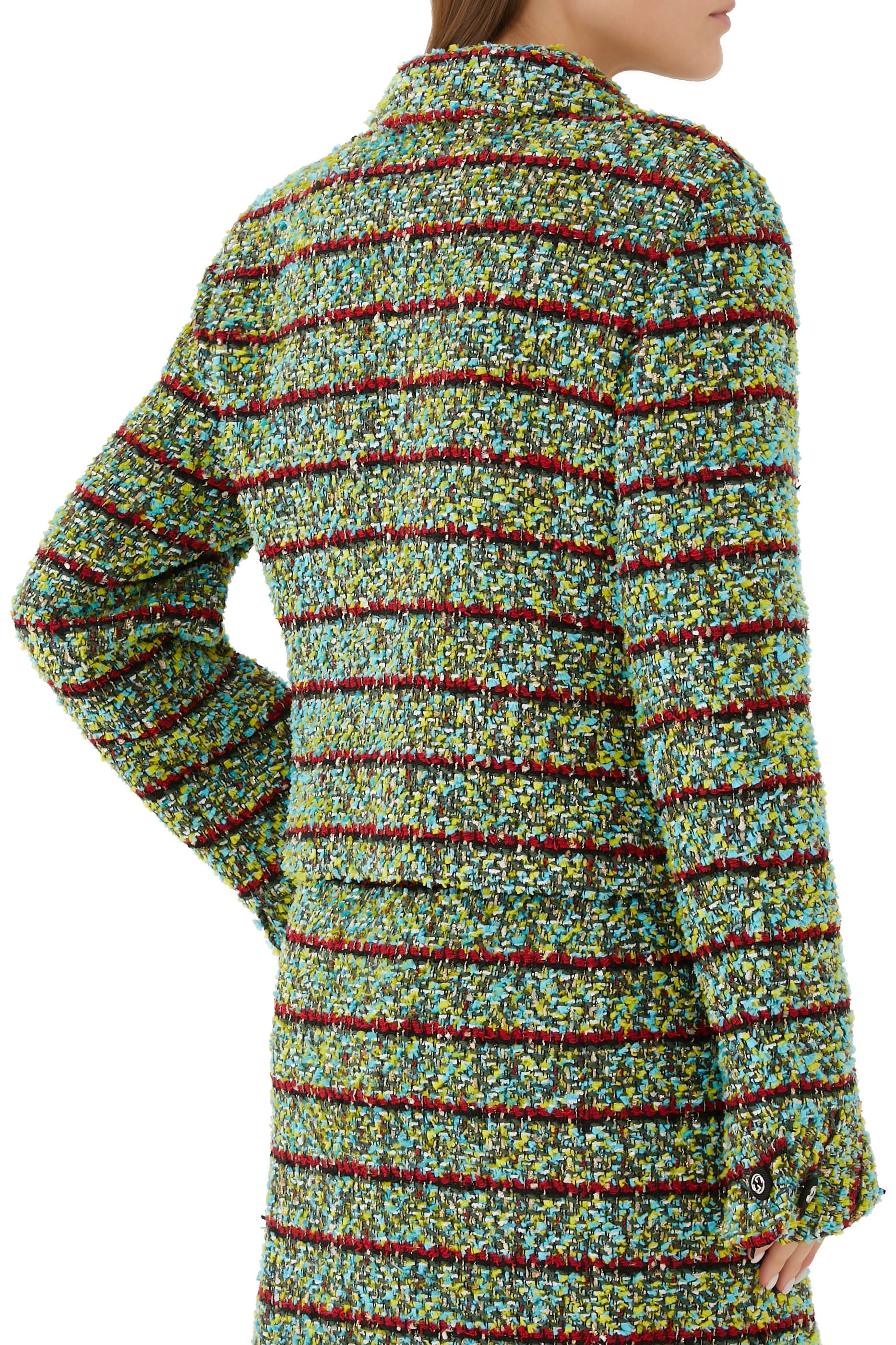 Striped Tweed Jacket