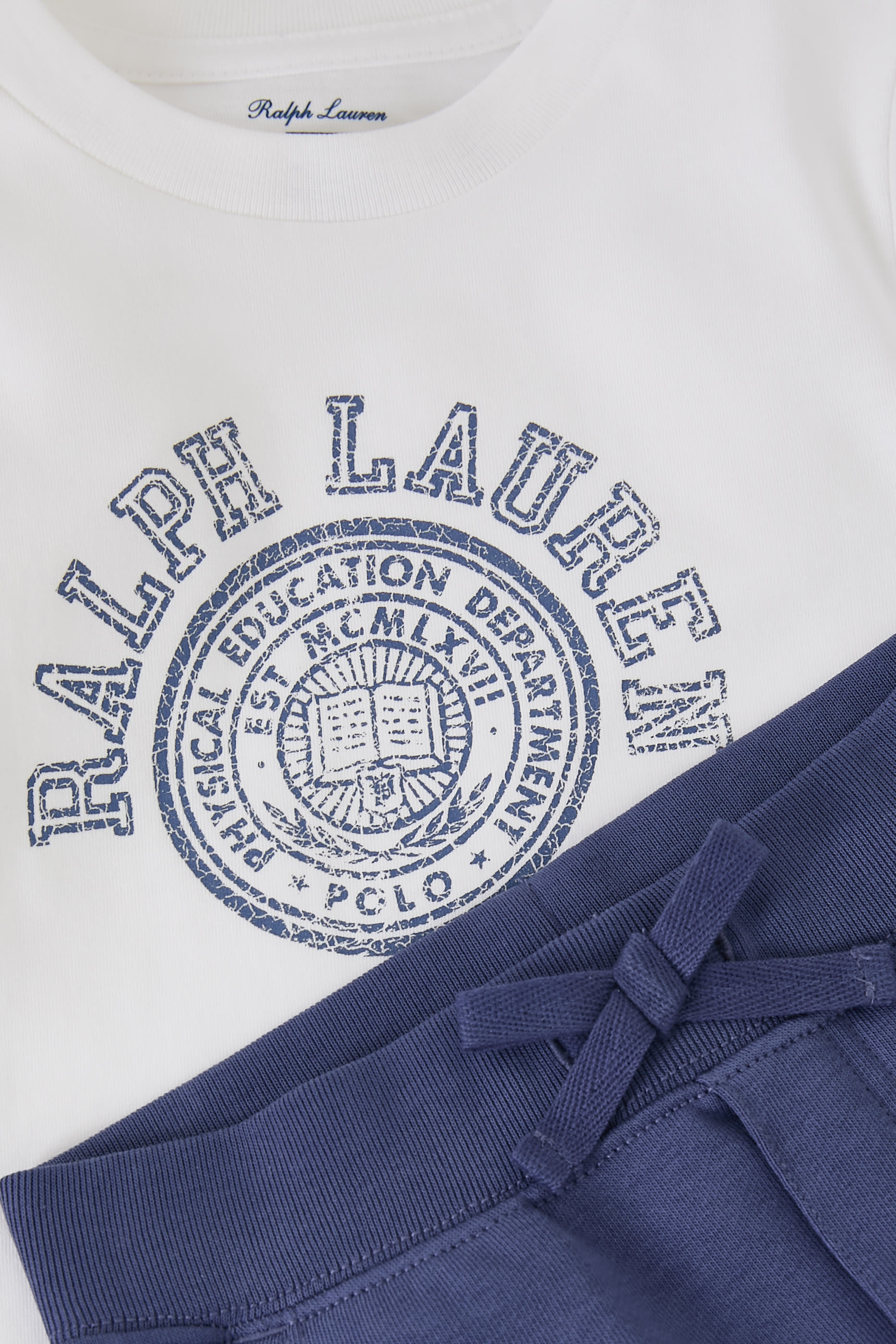 Kids Cotton Long Sleeve T-shirt and Pant Set