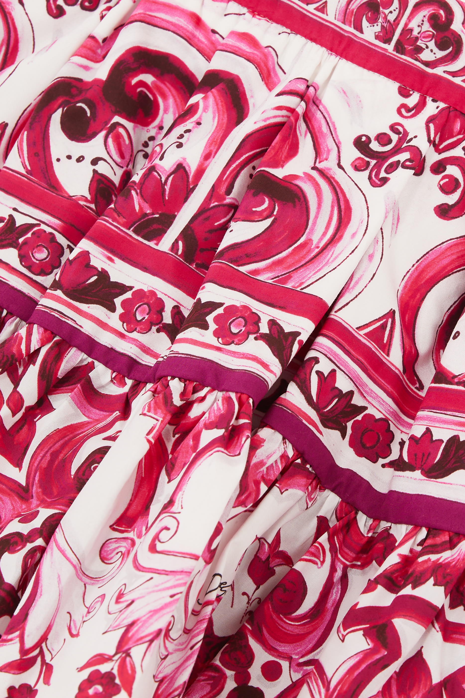 Kids Cotton Majolica Skirt